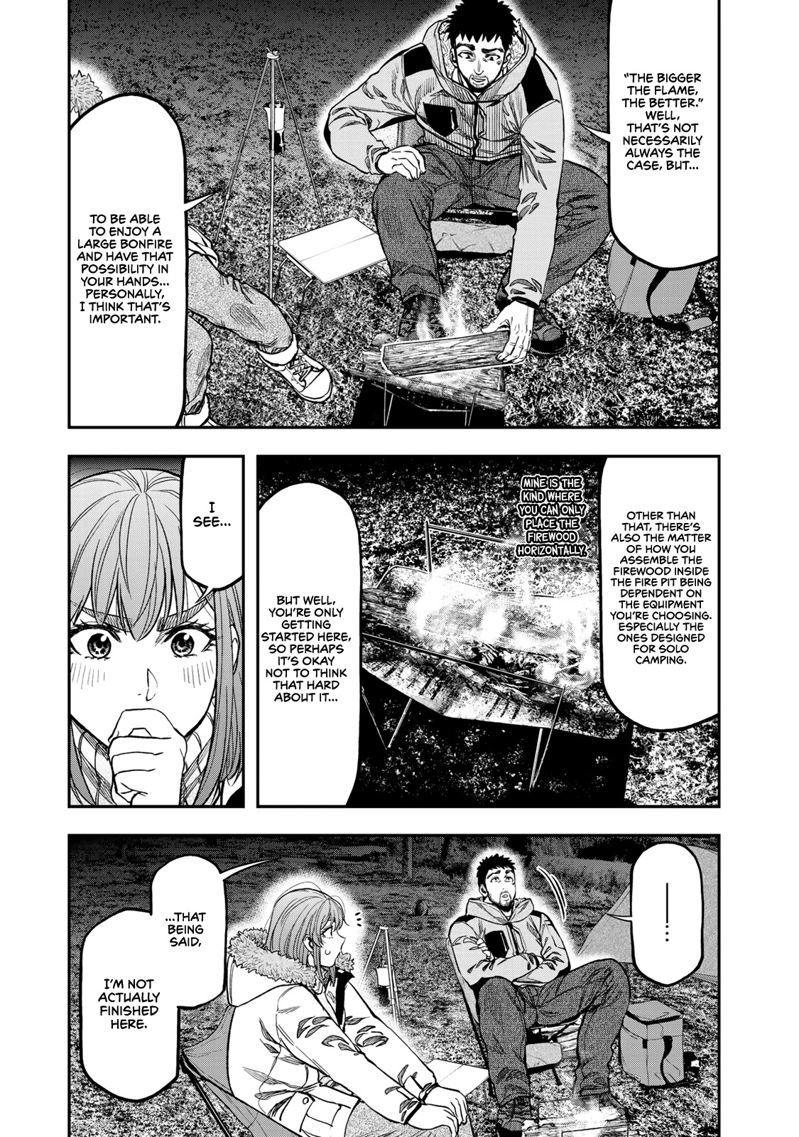 Futari Solo Camp chapter 13 page 17