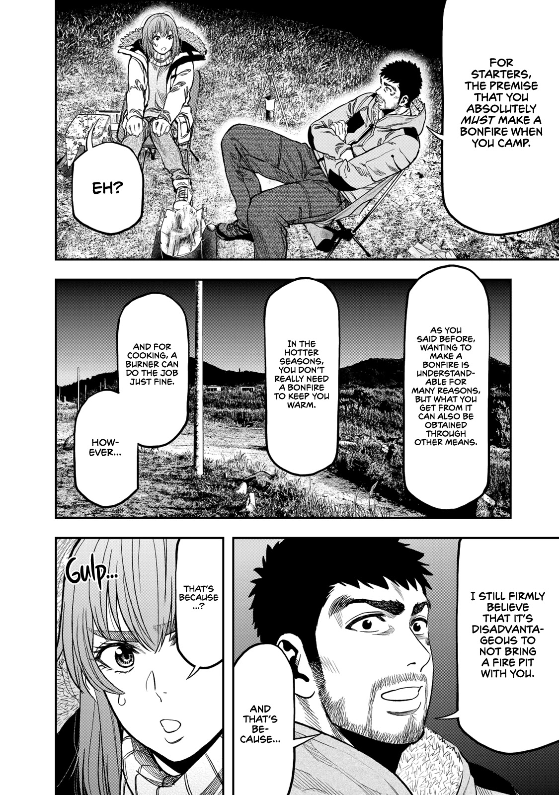 Futari Solo Camp chapter 13 page 18