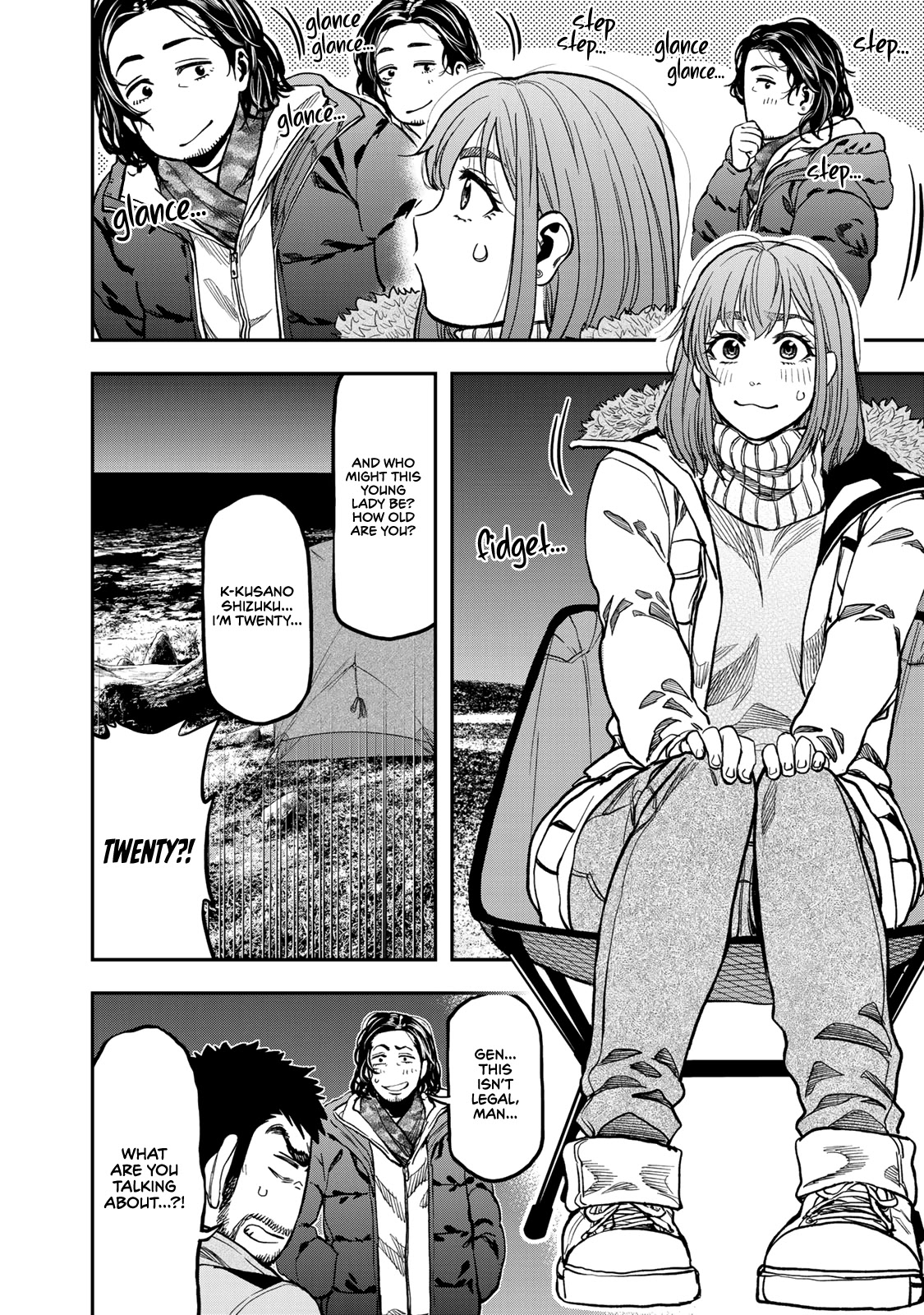 Futari Solo Camp chapter 13 page 4