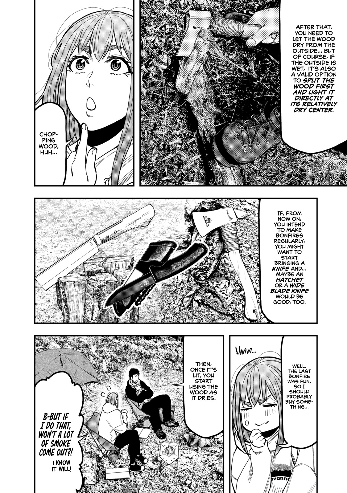 Futari Solo Camp chapter 18 page 12