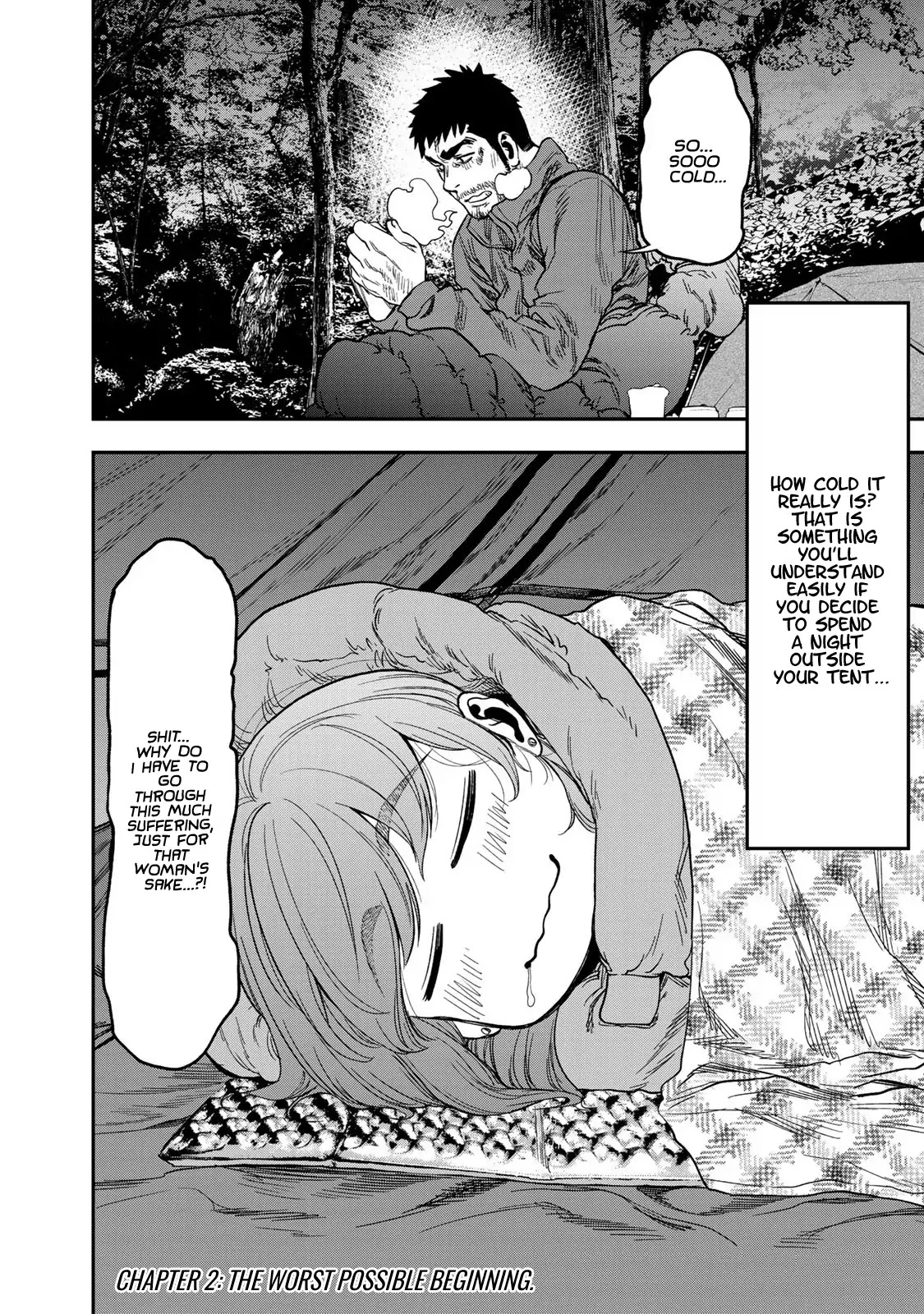 Futari Solo Camp chapter 2 page 2