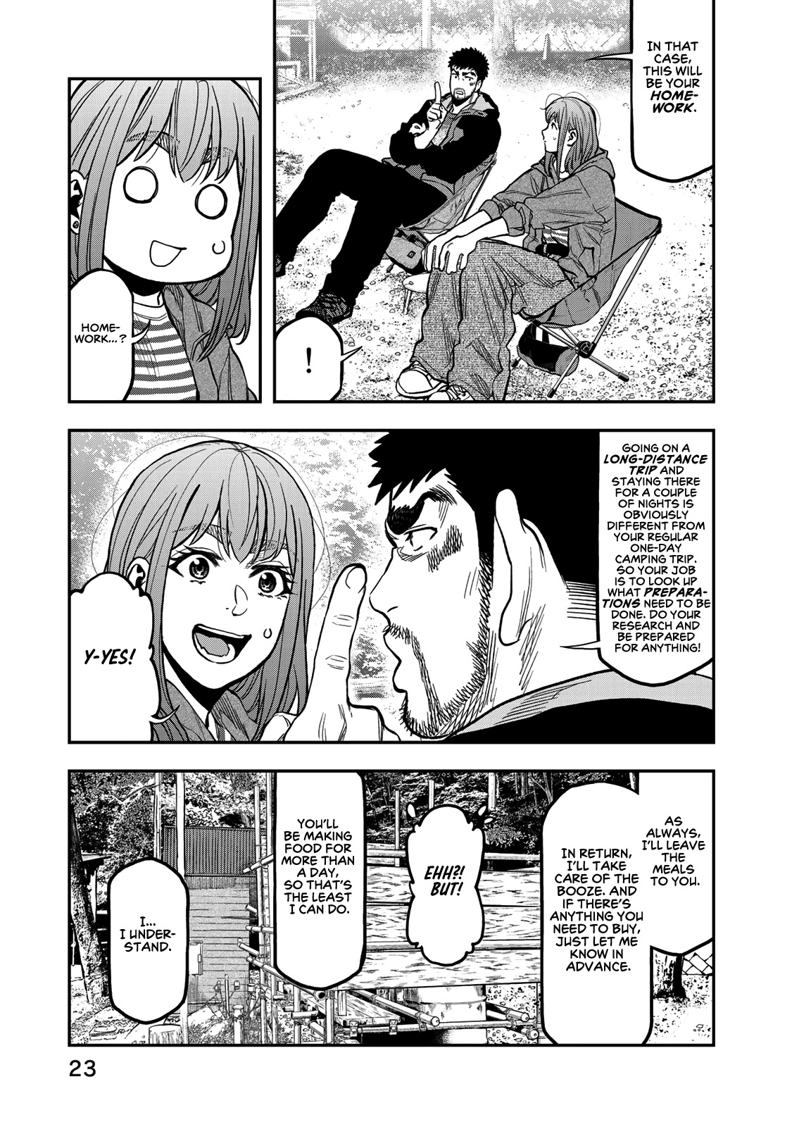 Futari Solo Camp chapter 26 page 23