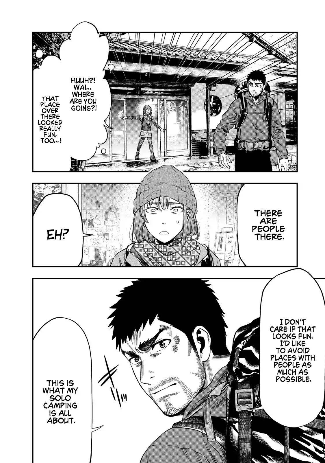Futari Solo Camp chapter 3 page 18