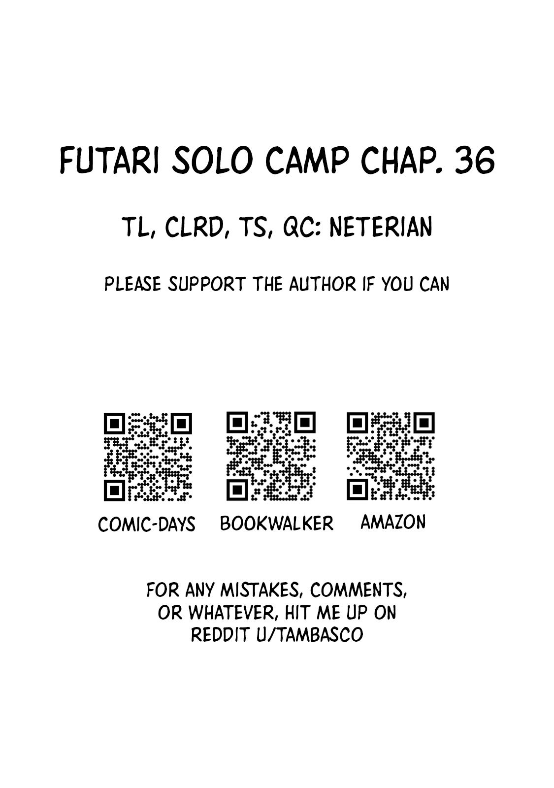 Futari Solo Camp chapter 36 page 27