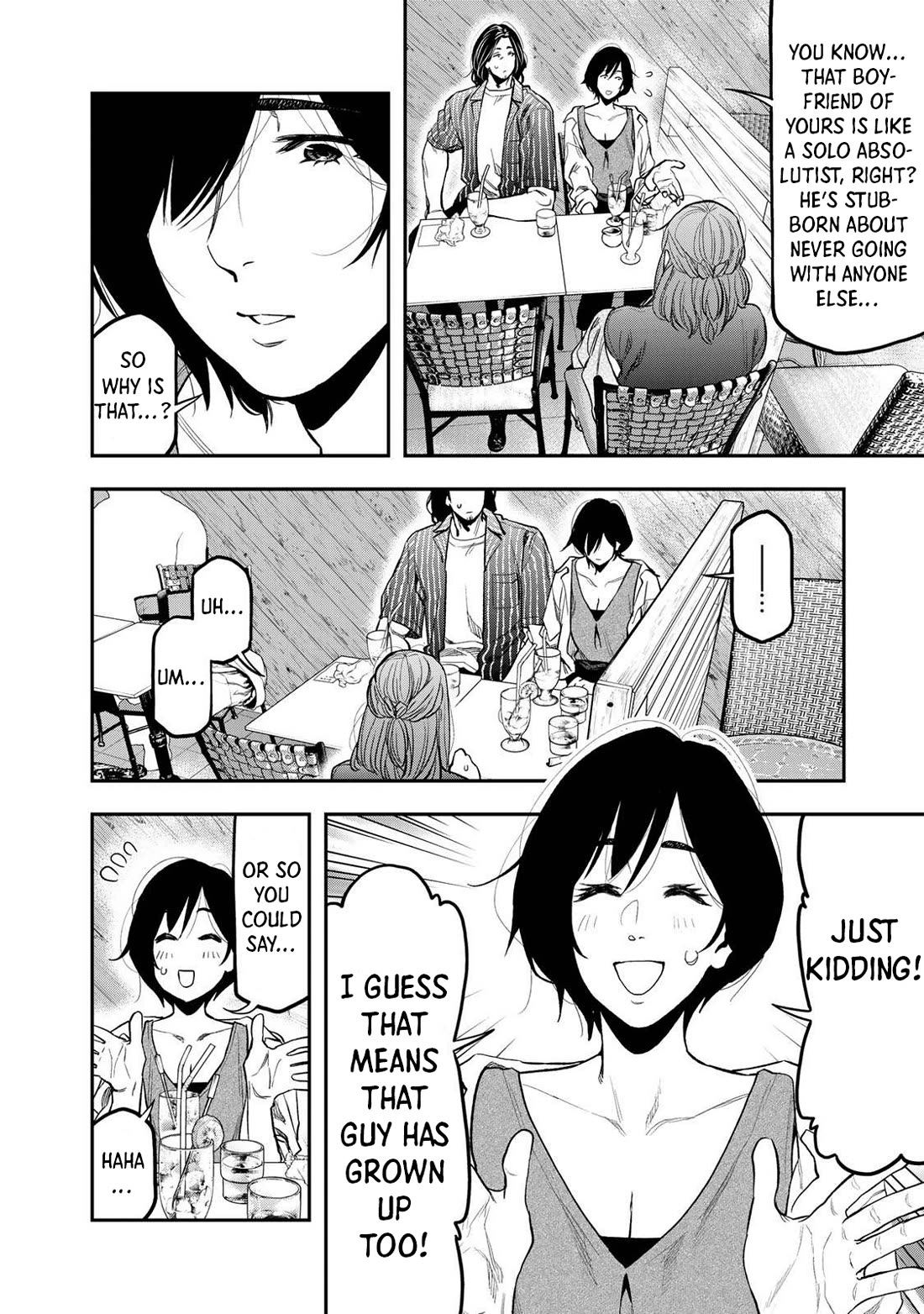 Futari Solo Camp chapter 38 page 6