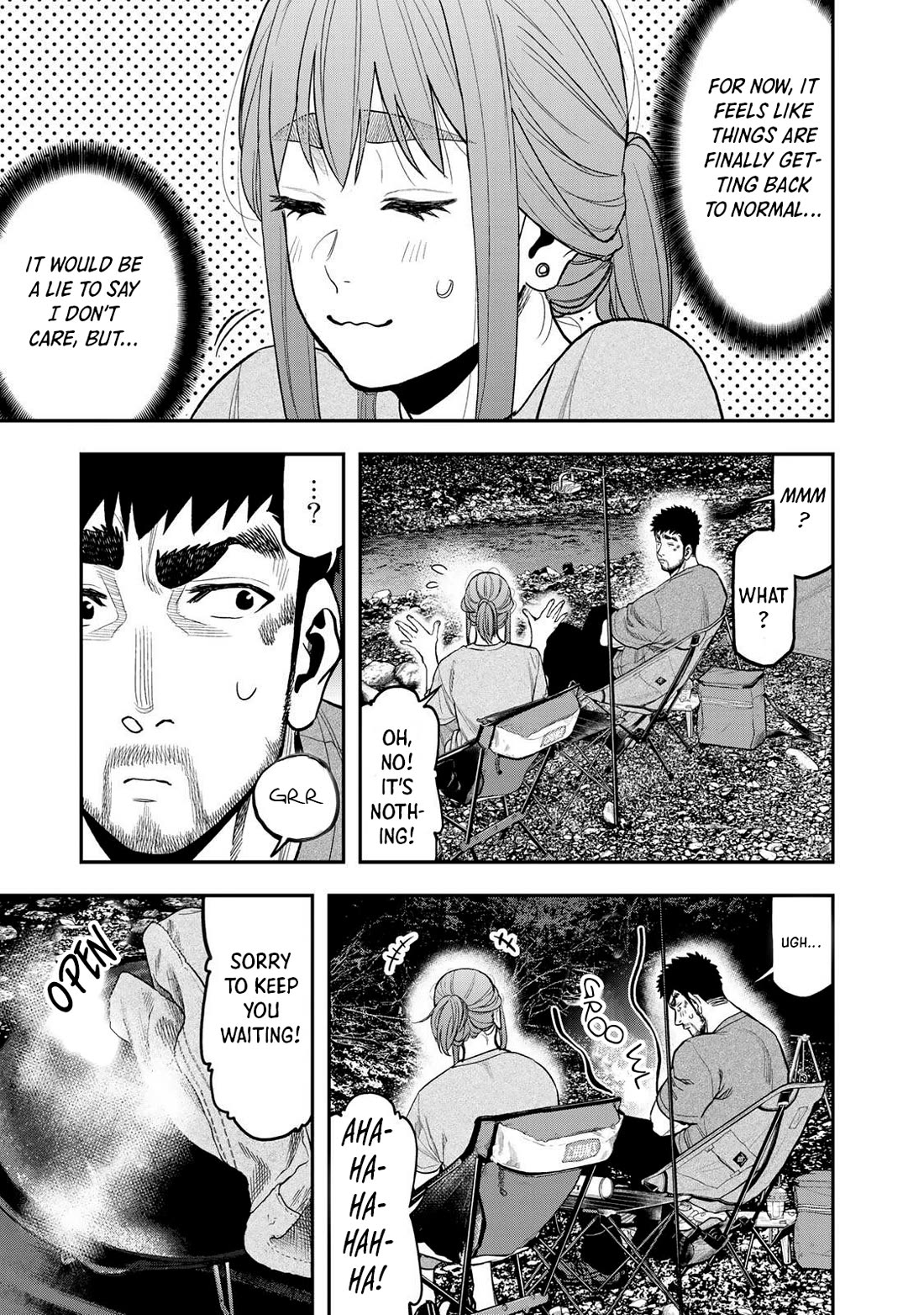 Futari Solo Camp chapter 39 page 19