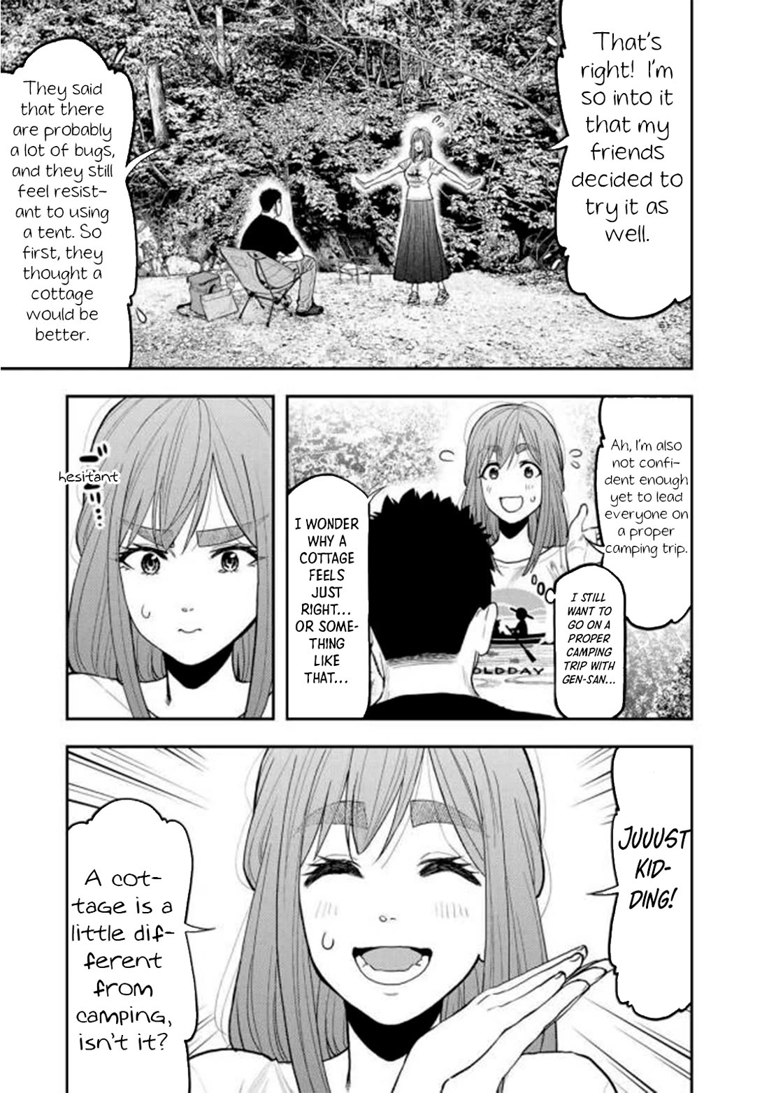 Futari Solo Camp chapter 45 page 4