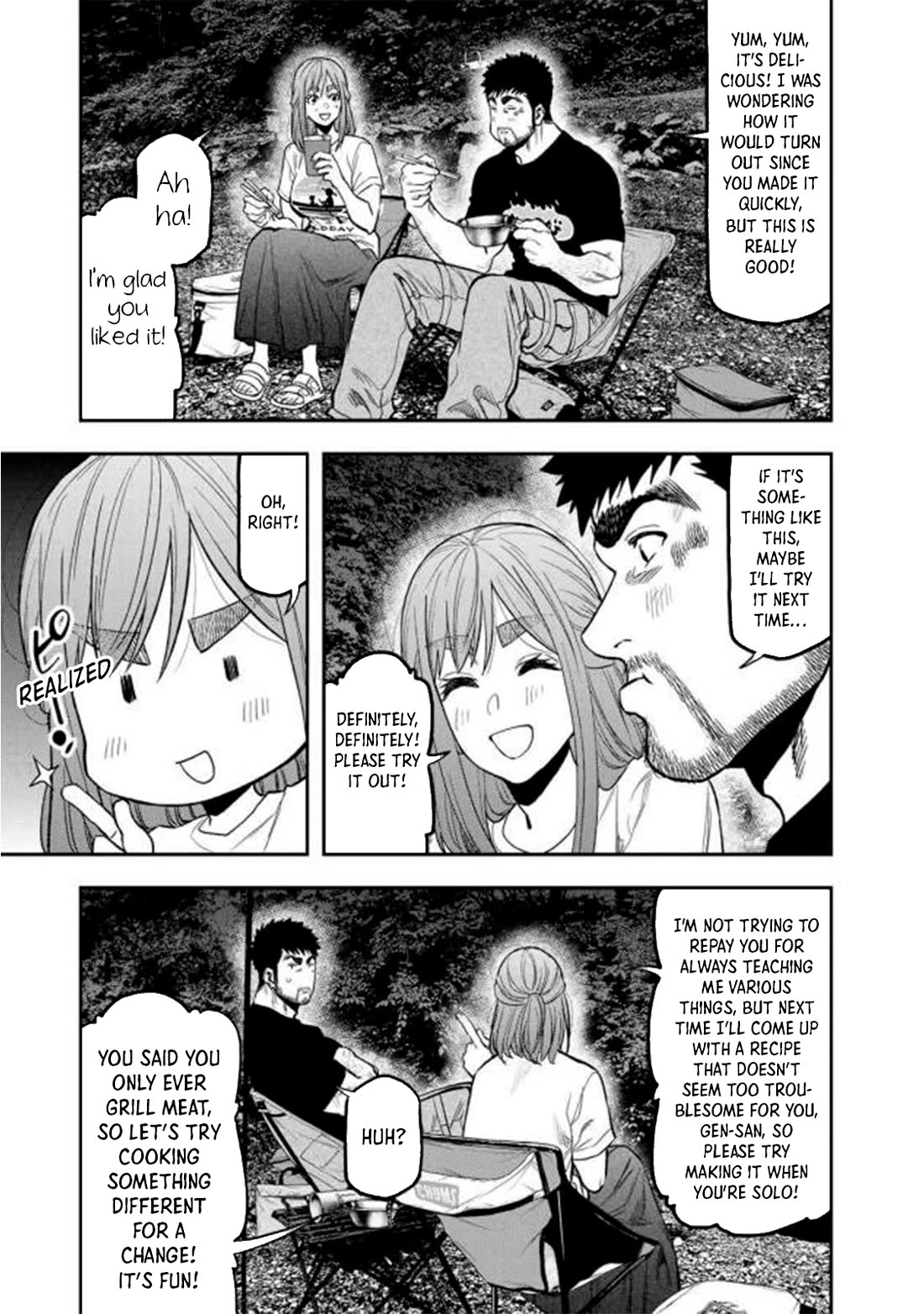 Futari Solo Camp chapter 46 page 20