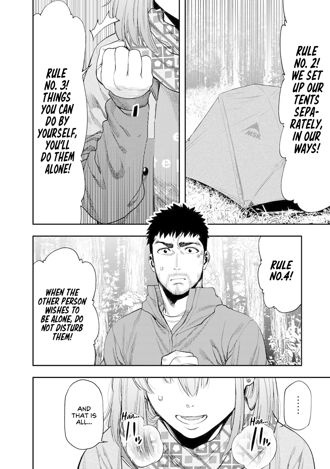 Futari Solo Camp chapter 5 page 18