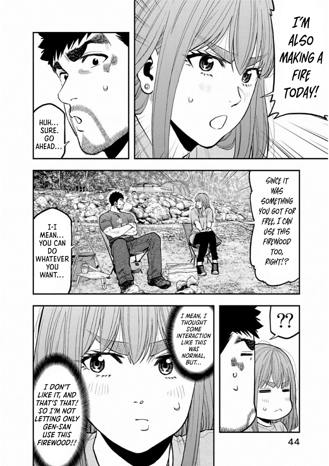 Futari Solo Camp chapter 58 page 19