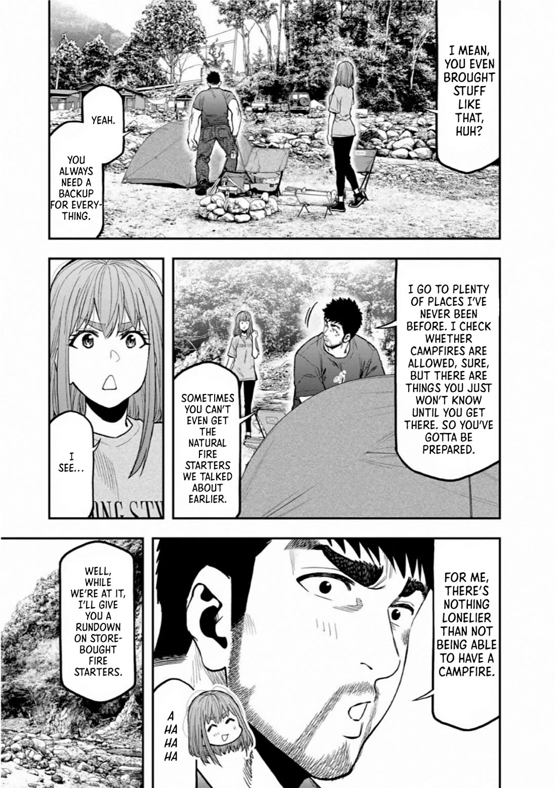 Futari Solo Camp chapter 58 page 22