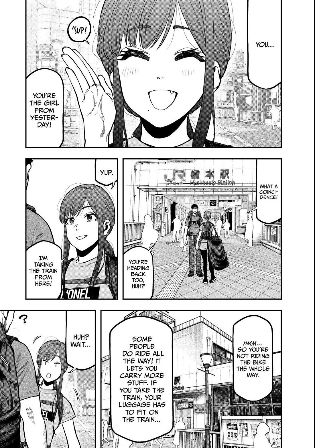 Futari Solo Camp chapter 60 page 17