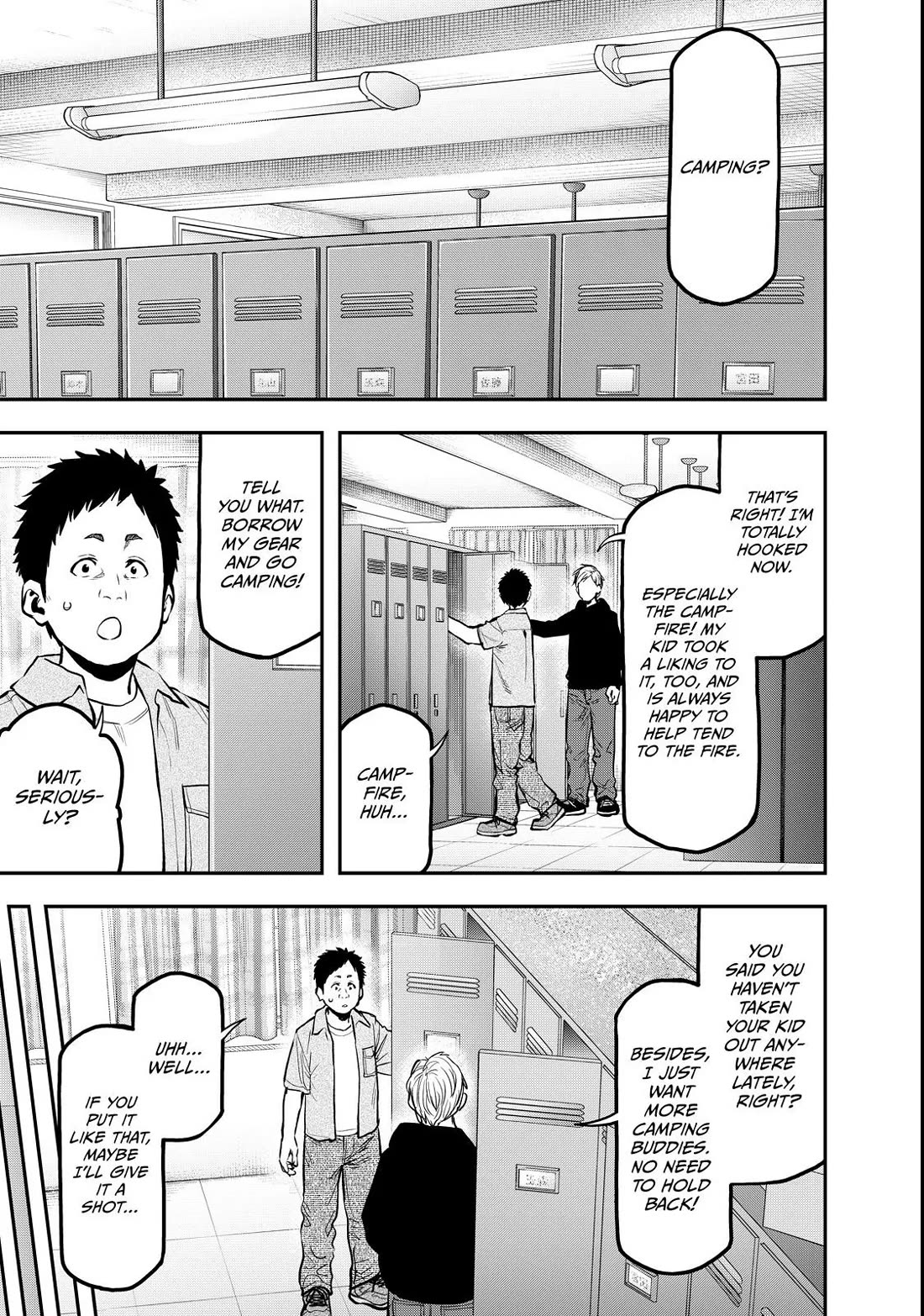 Futari Solo Camp chapter 63 page 1