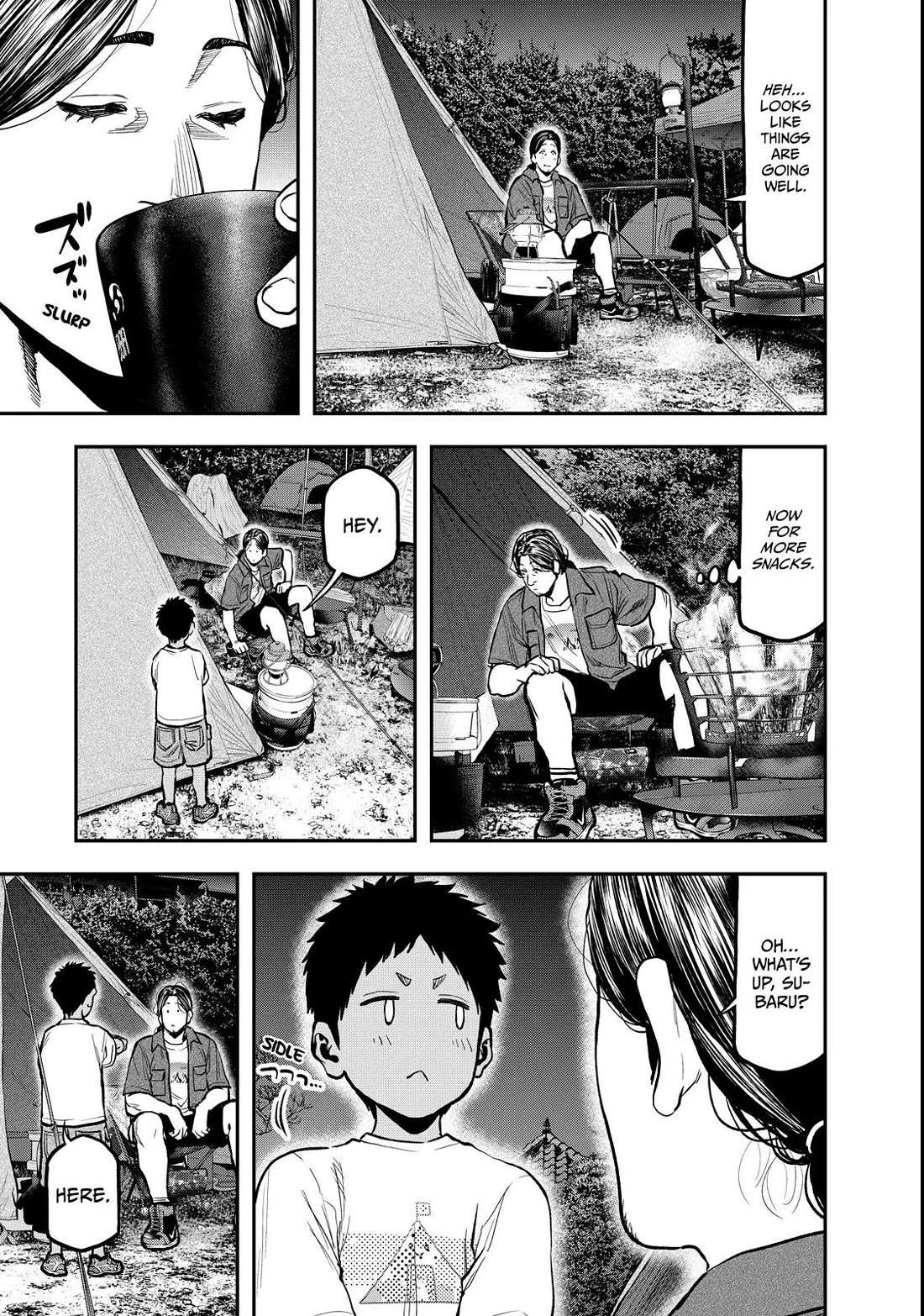 Futari Solo Camp chapter 63 page 21