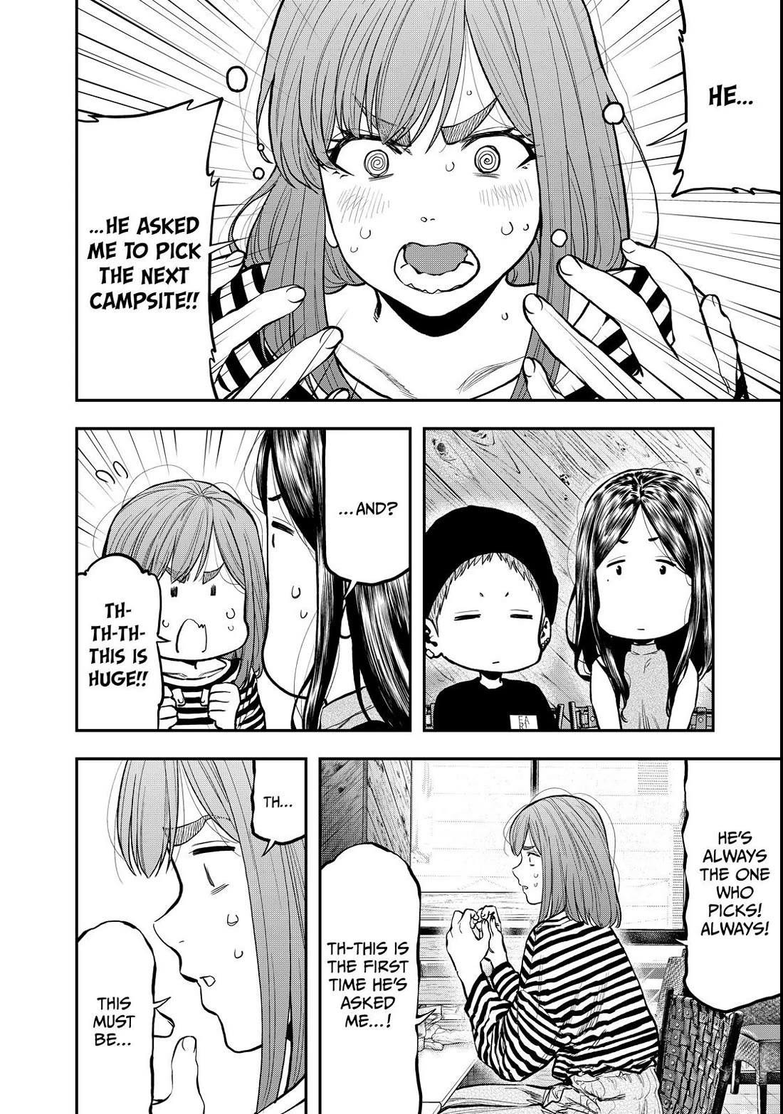 Futari Solo Camp chapter 64 page 16