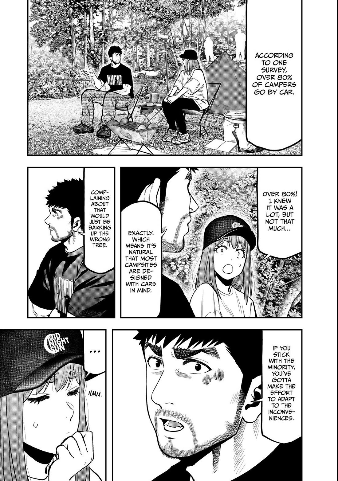 Futari Solo Camp chapter 65 page 21