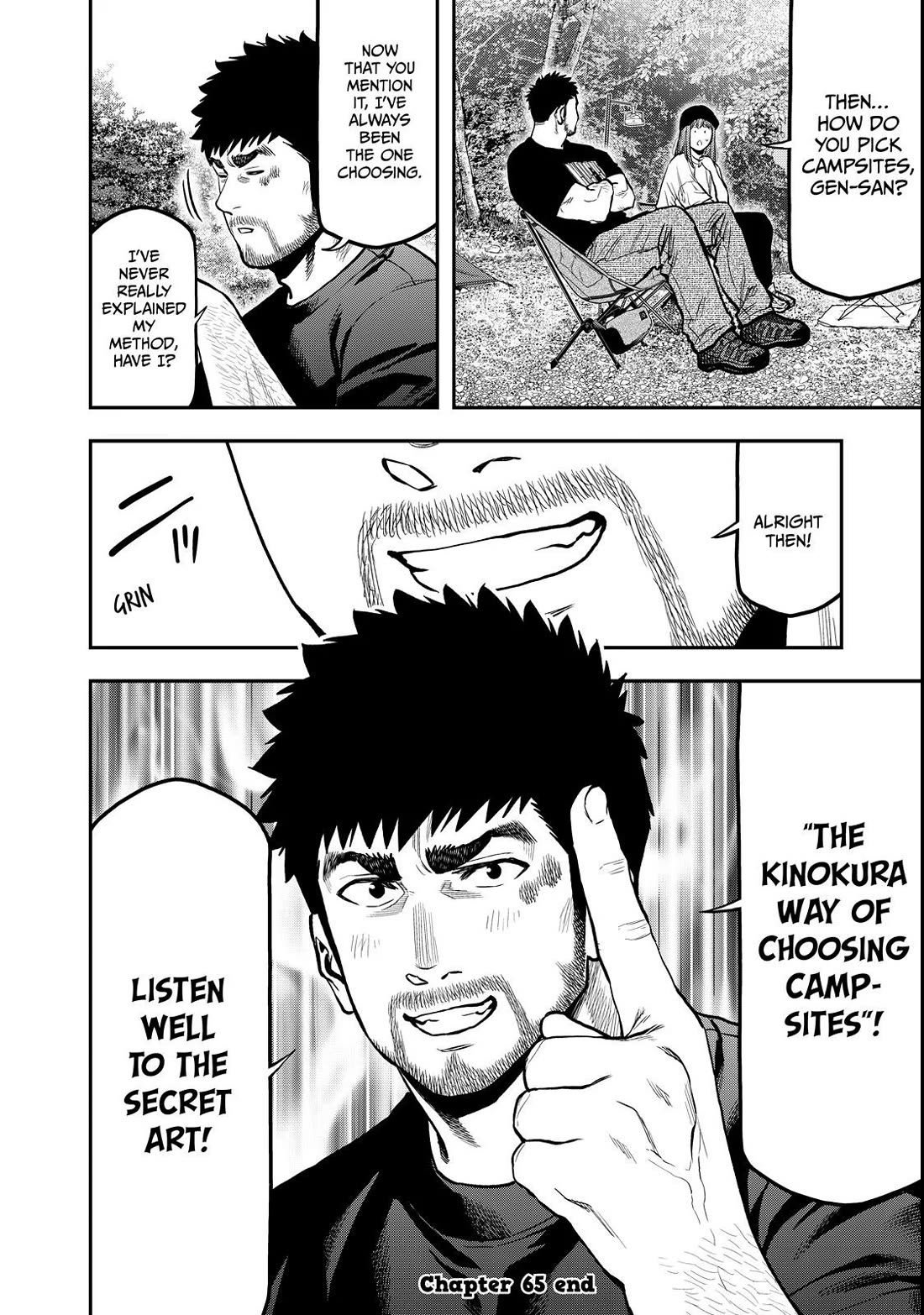 Futari Solo Camp chapter 65 page 22