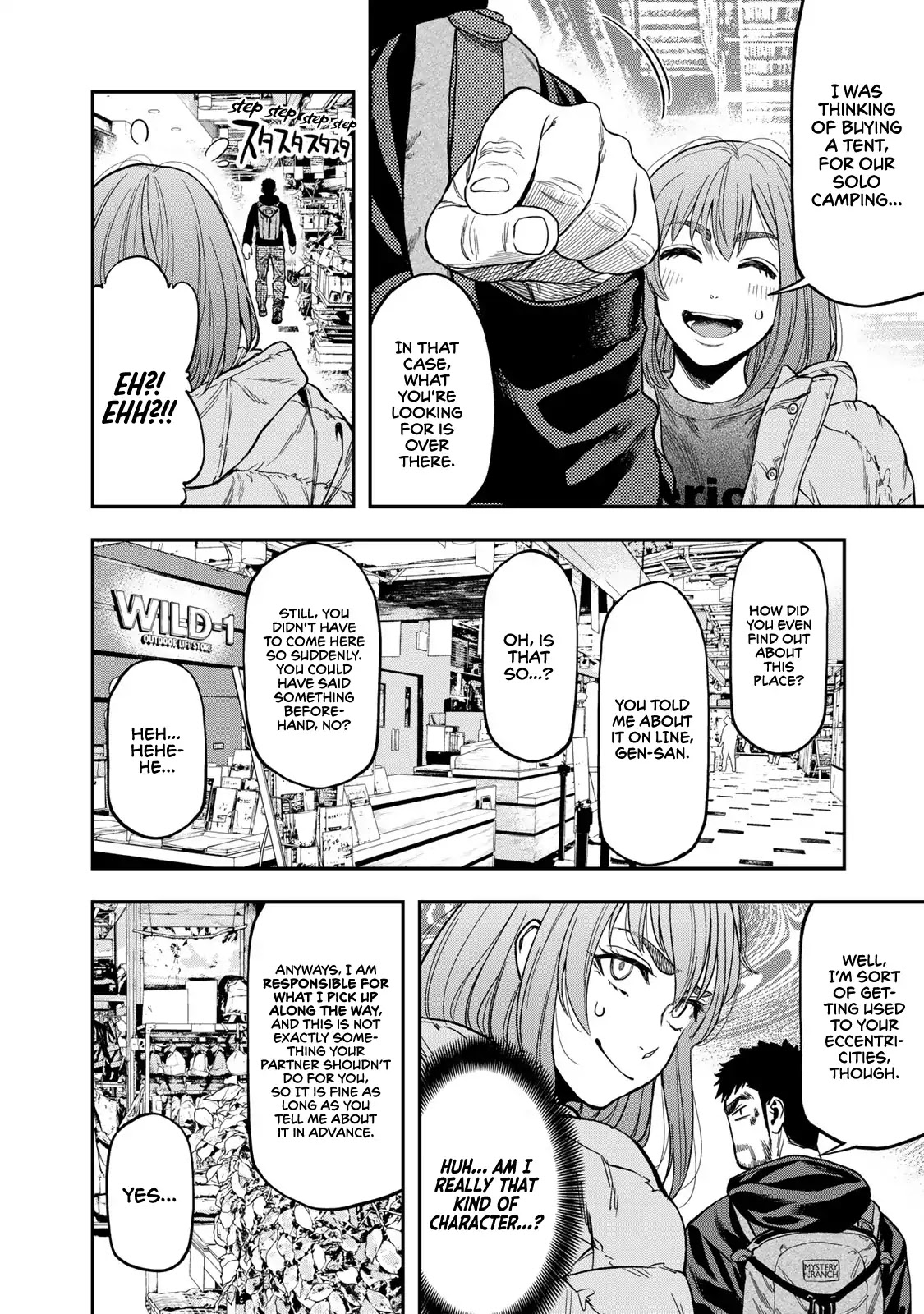 Futari Solo Camp chapter 7 page 10