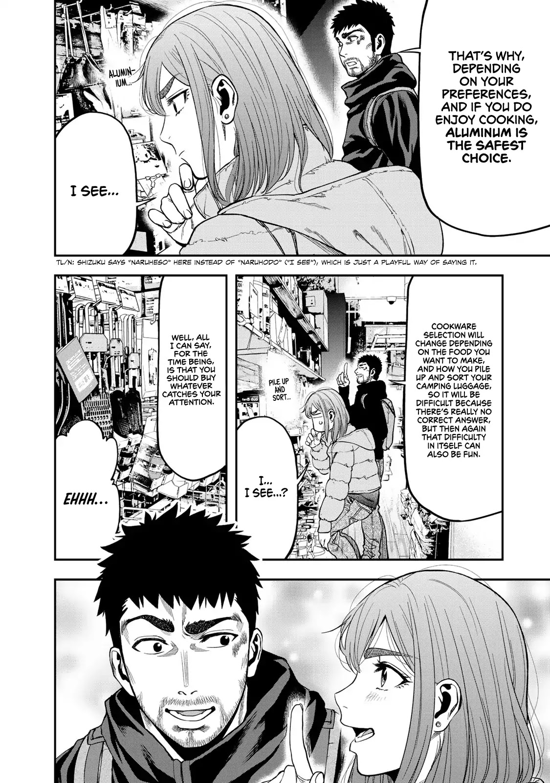 Futari Solo Camp chapter 7 page 22