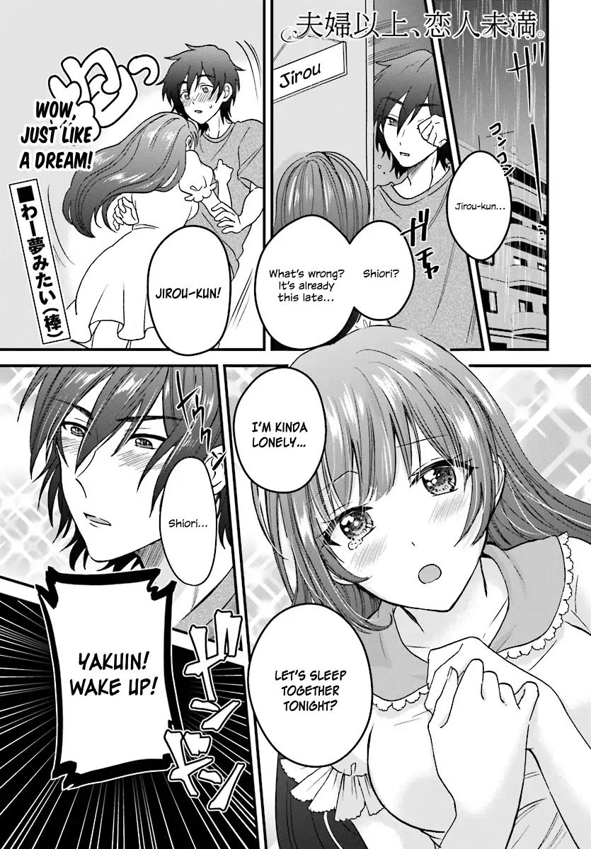 Fuufu Ijou, Koibito Miman. chapter 3 page 2