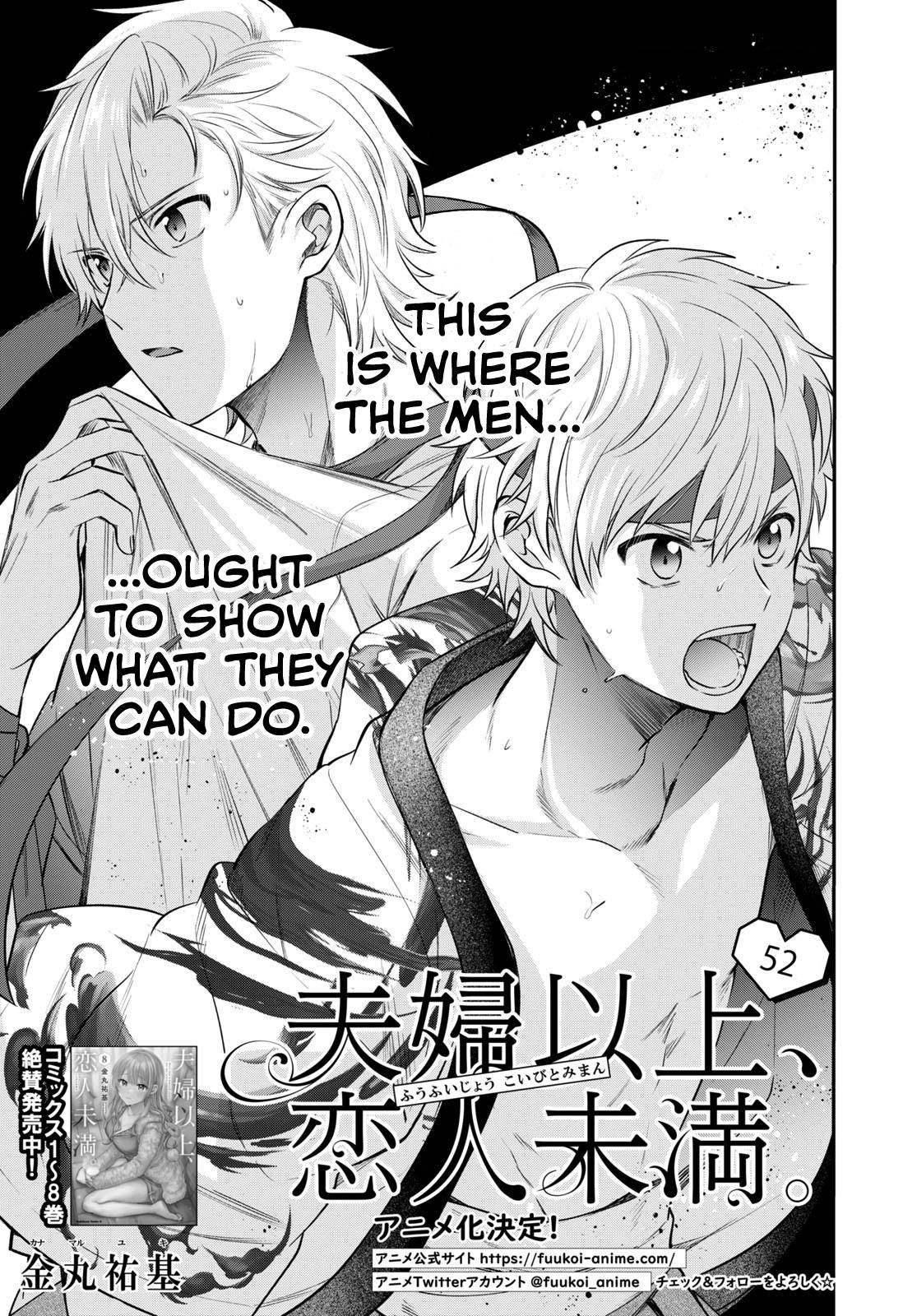 Fuufu Ijou, Koibito Miman. chapter 52 page 2