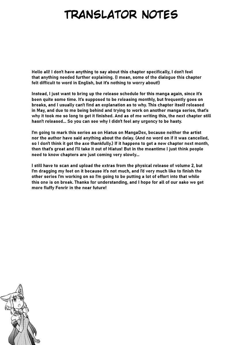 Fuyu Fenriru no Itoshigo to Natta Watashi ga, Zetsubou kara Iyasareteiku Hanashi chapter 20 page 19