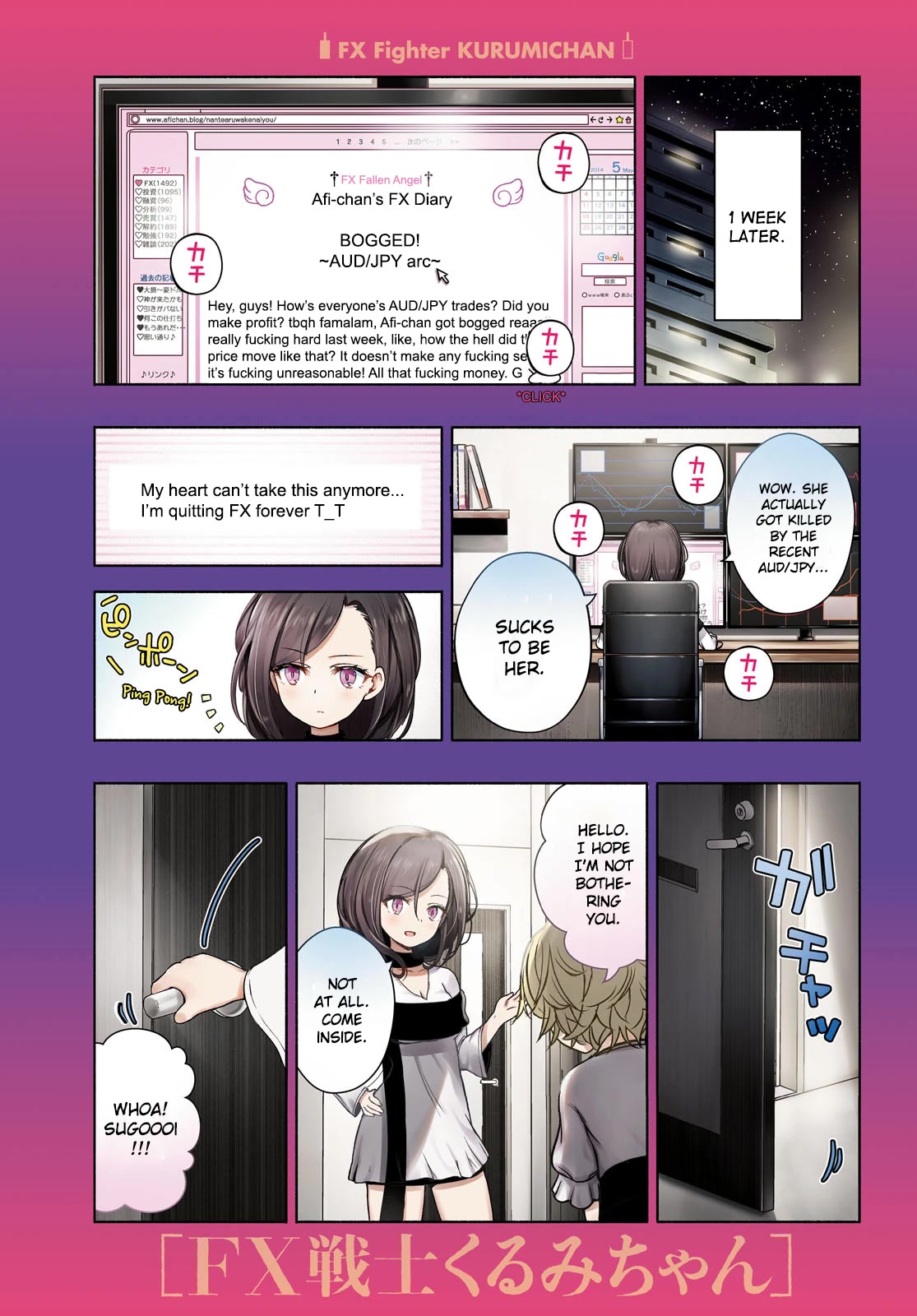 FX Fighter Kurumi-chan chapter 6 page 1