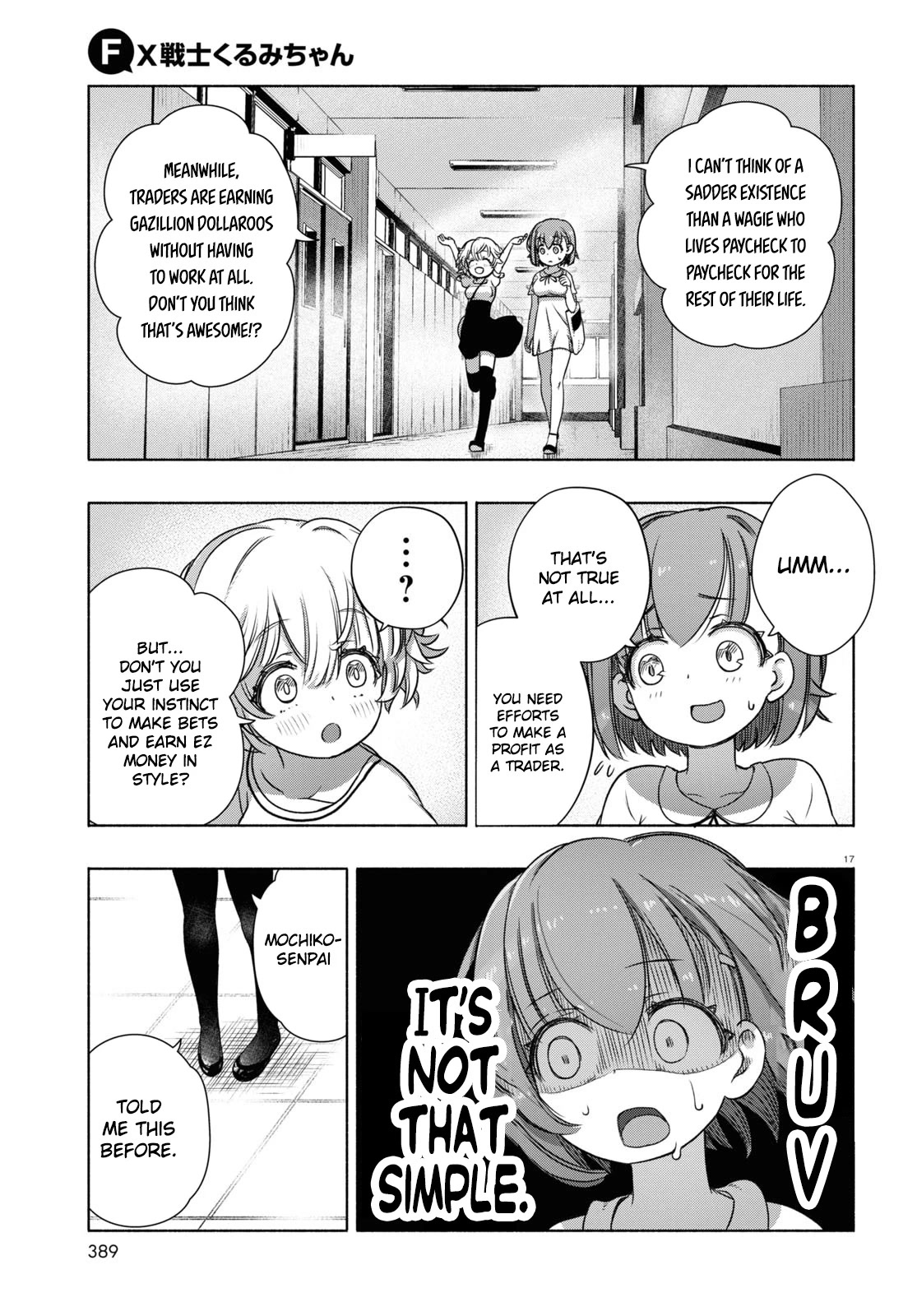 FX Fighter Kurumi-chan chapter 7 page 17