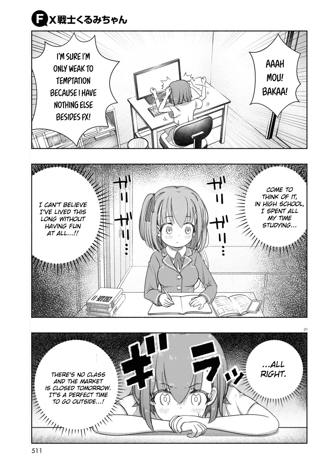 FX Fighter Kurumi-chan chapter 8 page 21