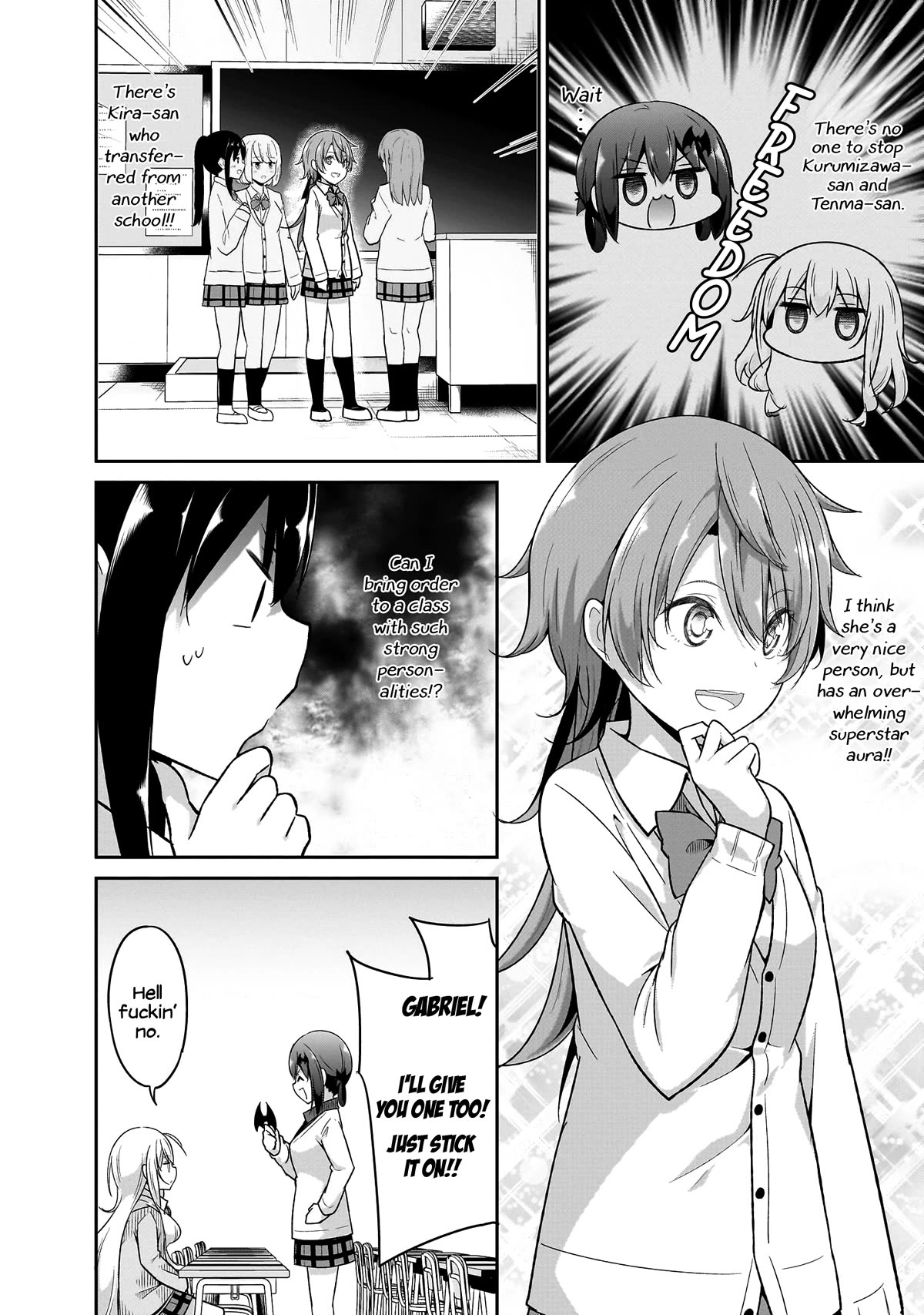 Gabriel Dropout chapter 100 page 5