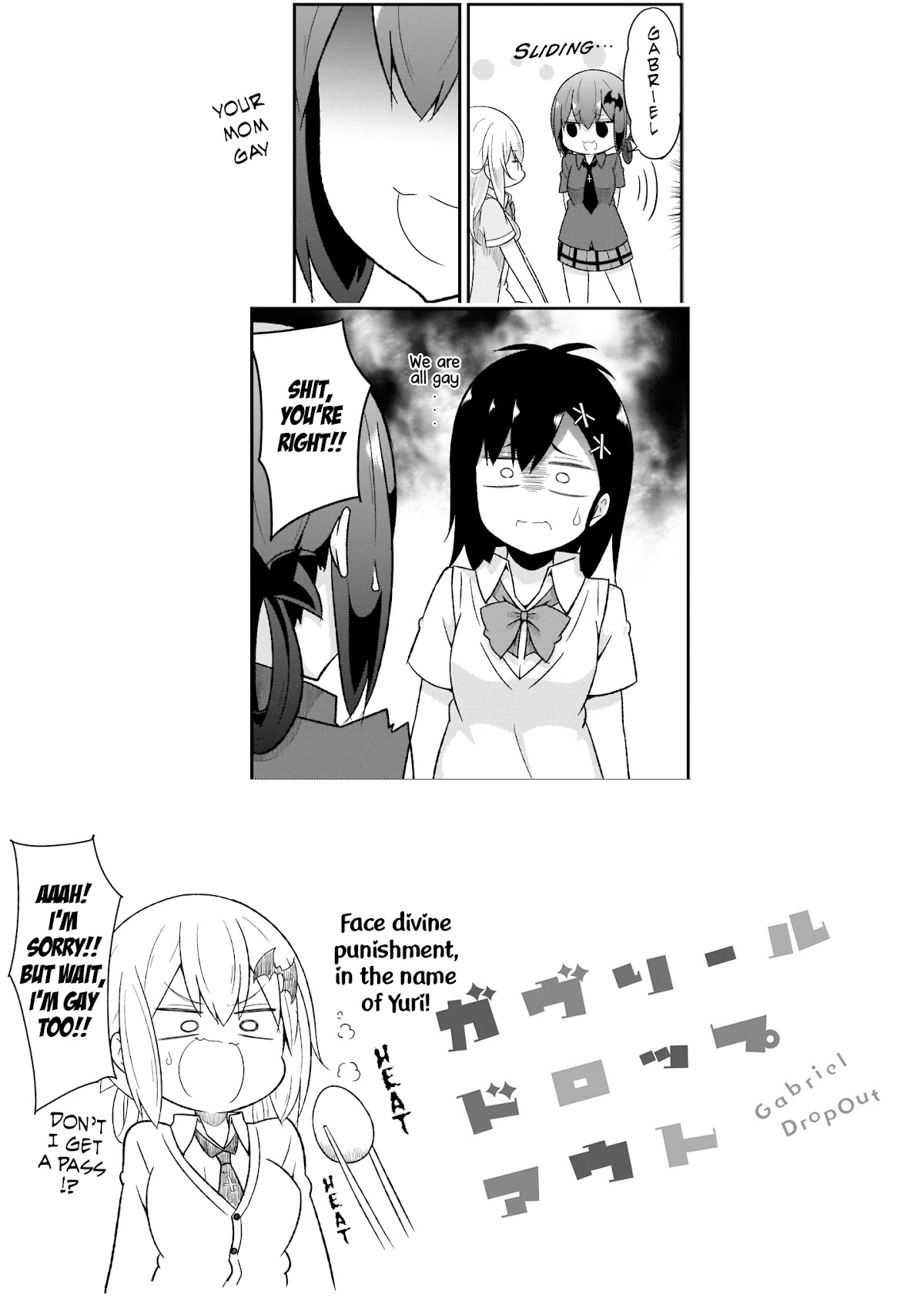 Gabriel Dropout chapter 72 page 22