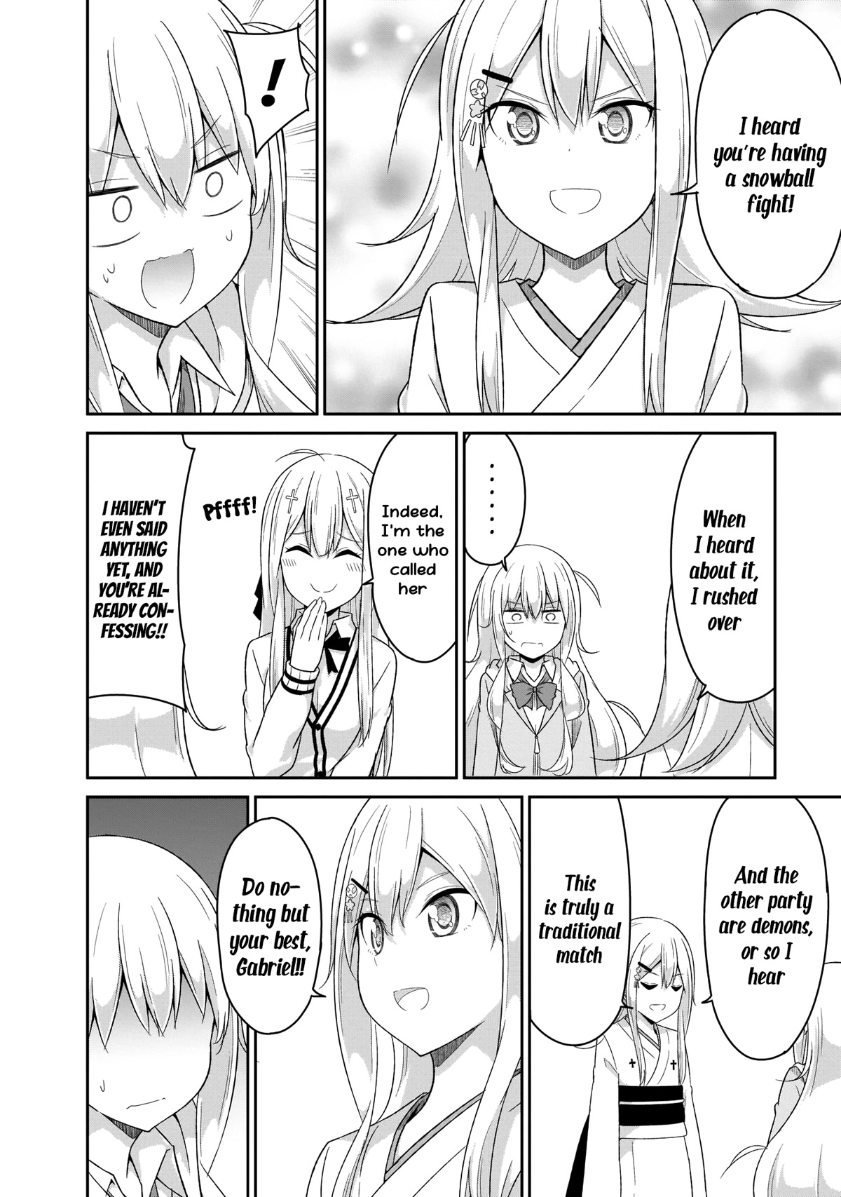 Gabriel Dropout chapter 91 page 13