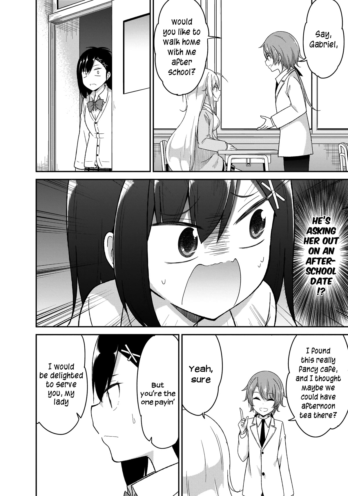Gabriel Dropout chapter 97 page 9