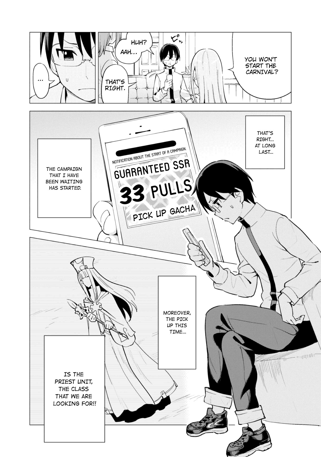 Gacha wo Mawashite Nakama wo Fuyasu Saikyou no Bishoujo Gundan wo Tsukuriagero chapter 18 page 4