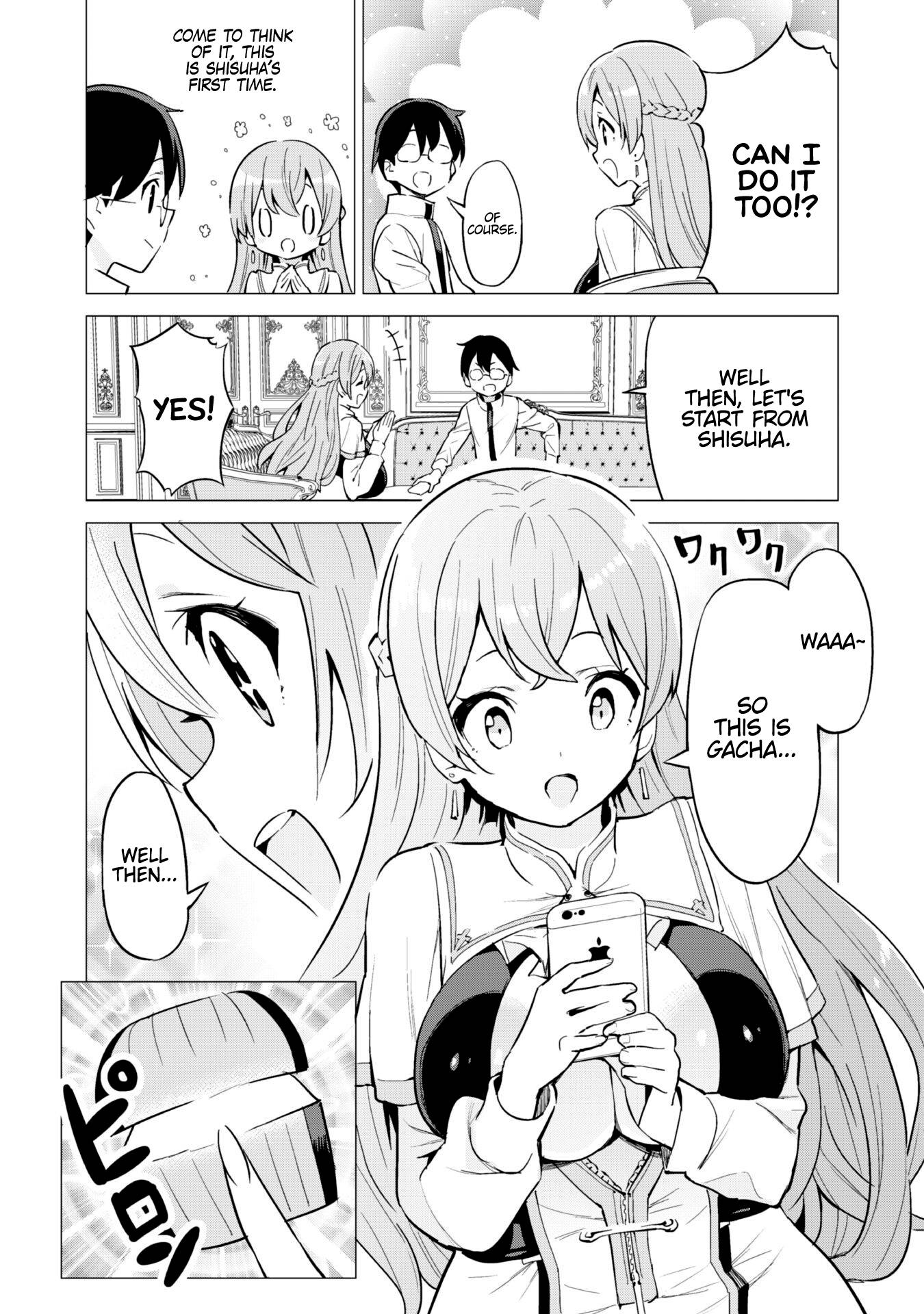 Gacha wo Mawashite Nakama wo Fuyasu Saikyou no Bishoujo Gundan wo Tsukuriagero chapter 27 page 6