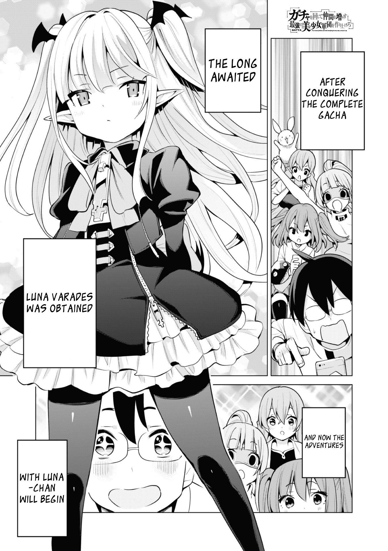 Gacha wo Mawashite Nakama wo Fuyasu Saikyou no Bishoujo Gundan wo Tsukuriagero chapter 37 page 3