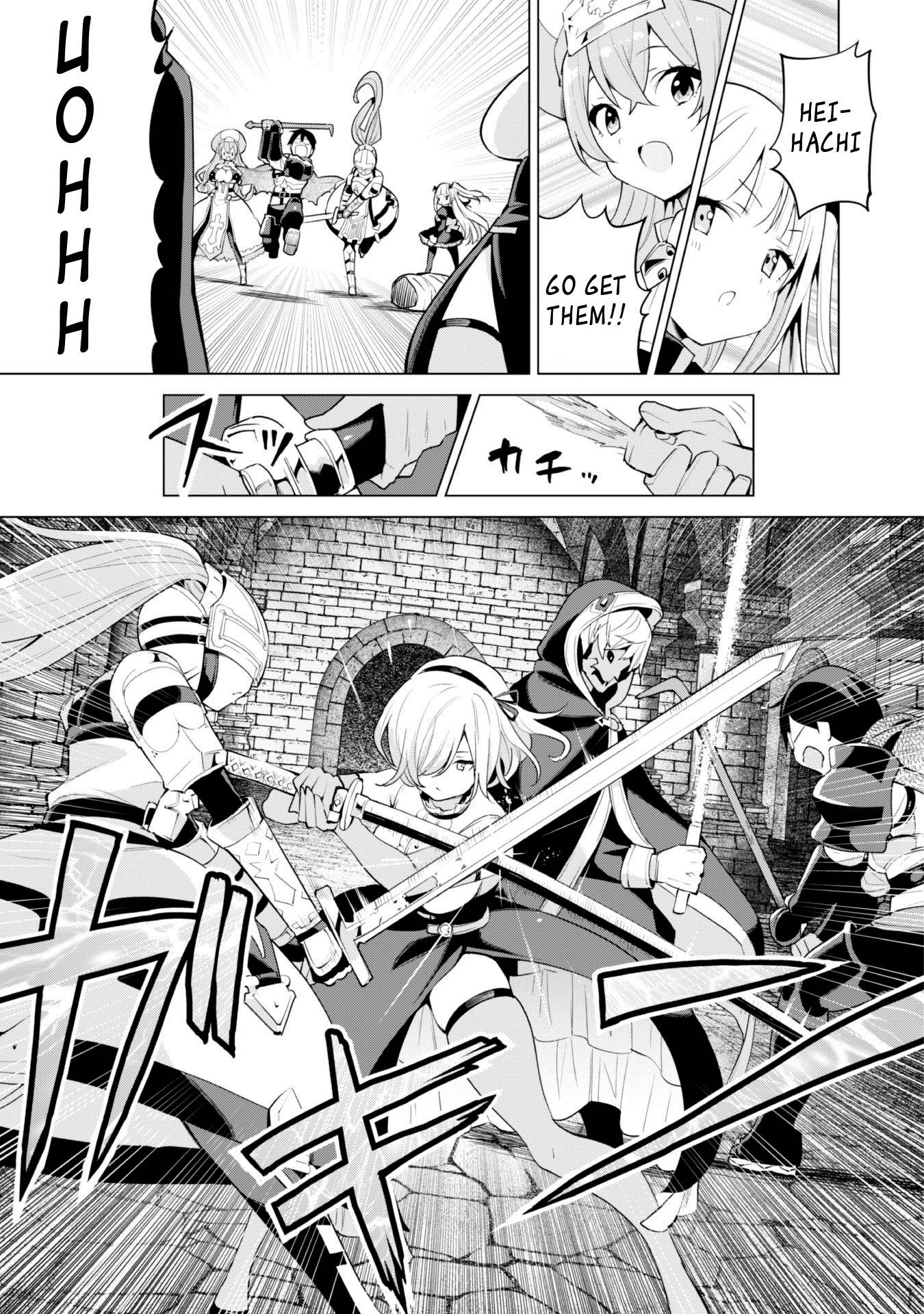 Gacha wo Mawashite Nakama wo Fuyasu Saikyou no Bishoujo Gundan wo Tsukuriagero chapter 42 page 9