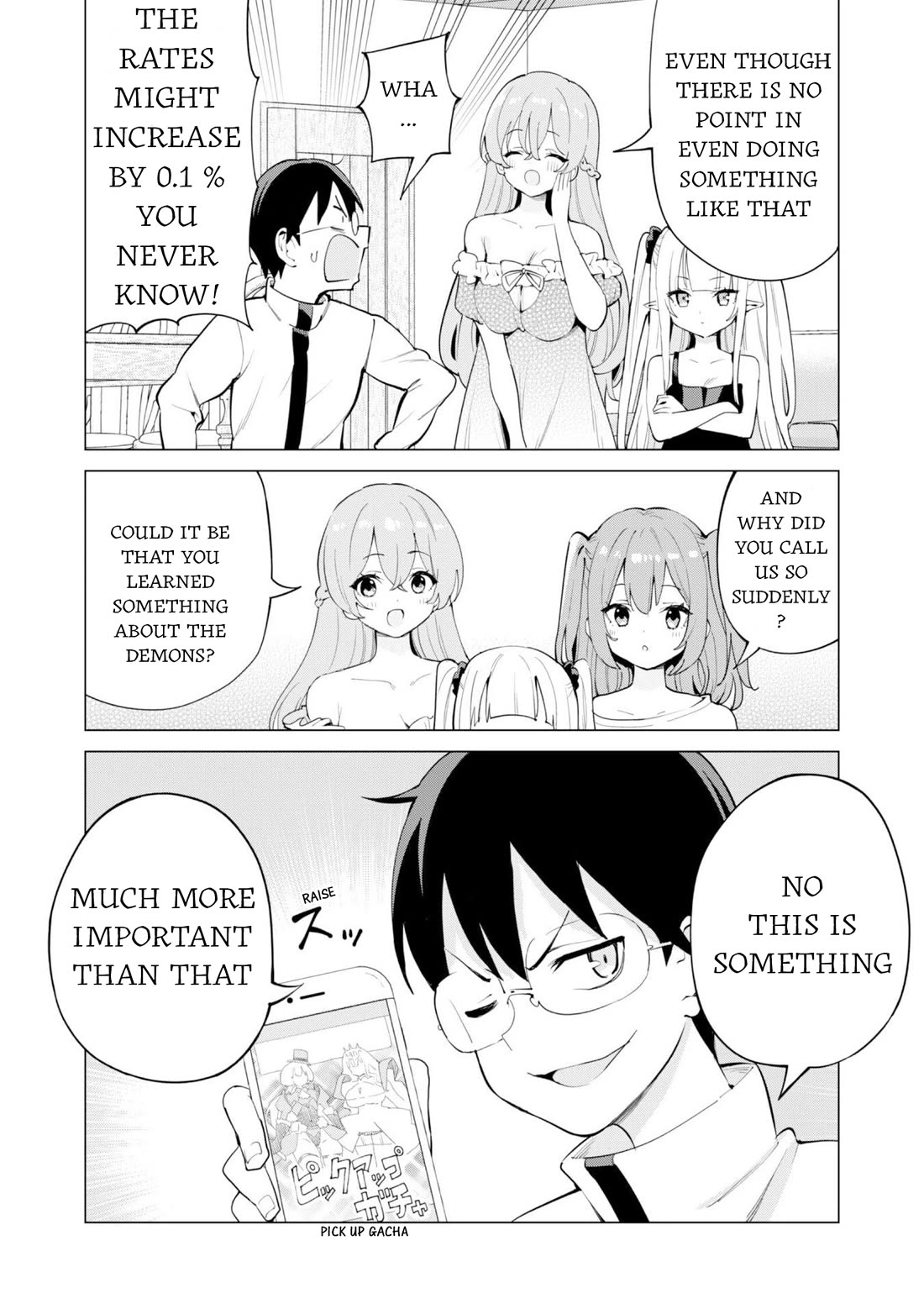 Gacha wo Mawashite Nakama wo Fuyasu Saikyou no Bishoujo Gundan wo Tsukuriagero chapter 74 page 3