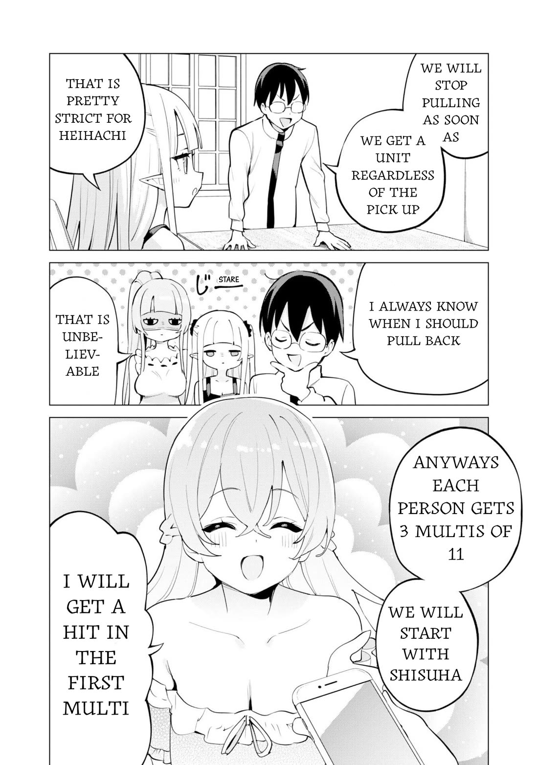 Gacha wo Mawashite Nakama wo Fuyasu Saikyou no Bishoujo Gundan wo Tsukuriagero chapter 74 page 7