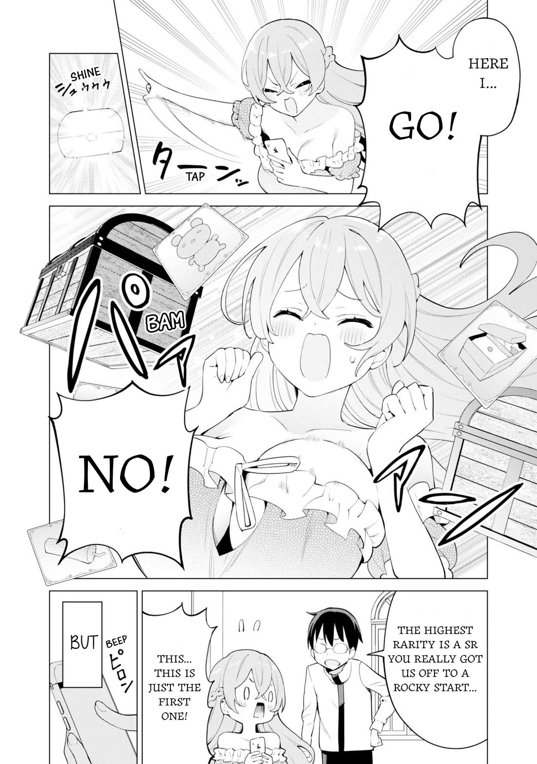 Gacha wo Mawashite Nakama wo Fuyasu Saikyou no Bishoujo Gundan wo Tsukuriagero chapter 74 page 8