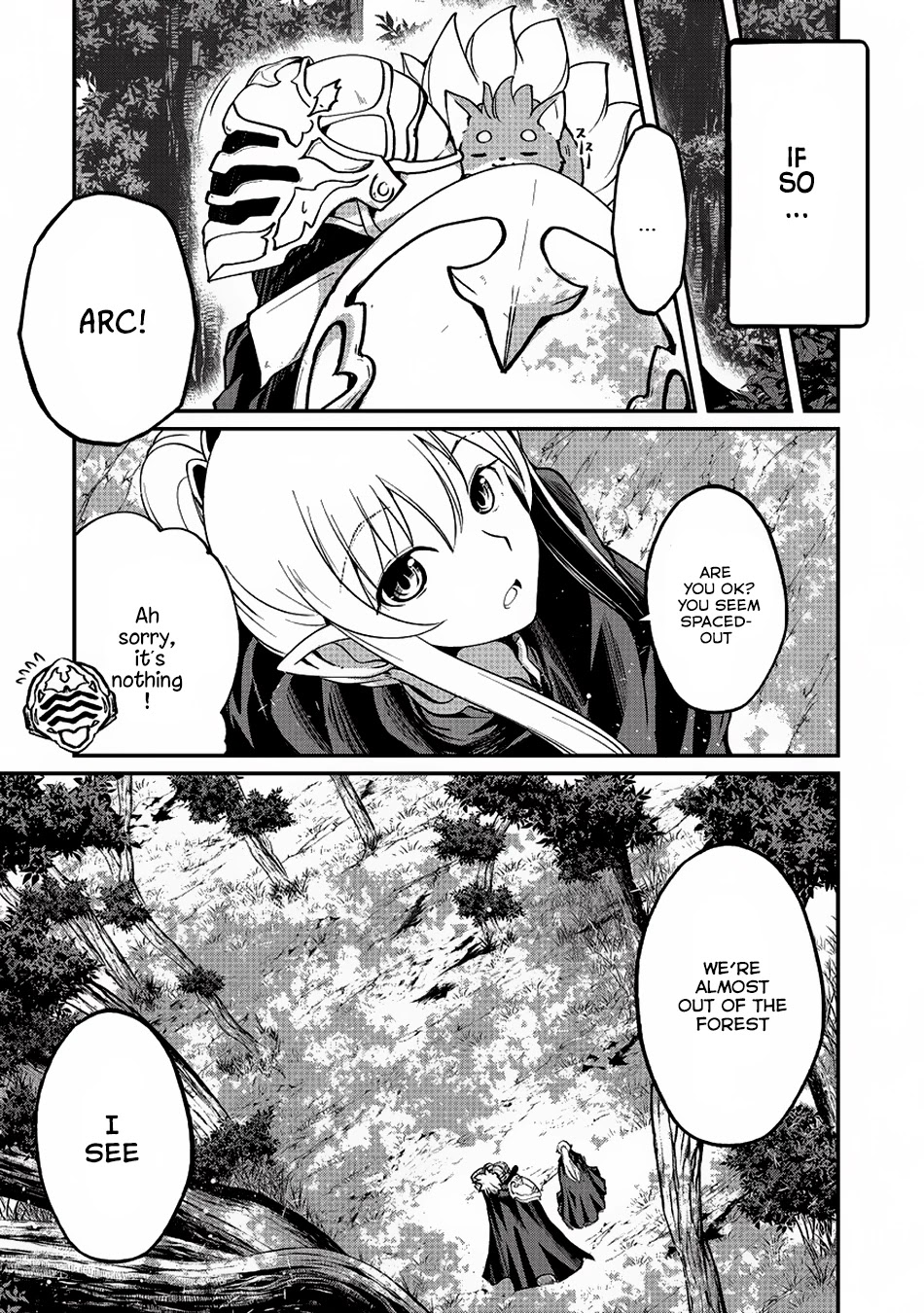 Gaikotsu Kishi-sama, Tadaima Isekai e Odekake-chuu chapter 11 page 4