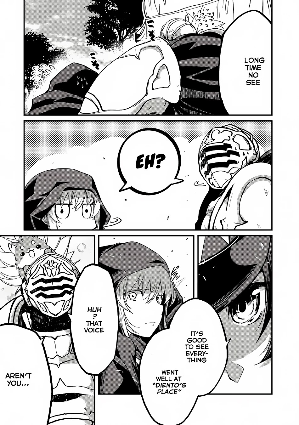 Gaikotsu Kishi-sama, Tadaima Isekai e Odekake-chuu chapter 12 page 28