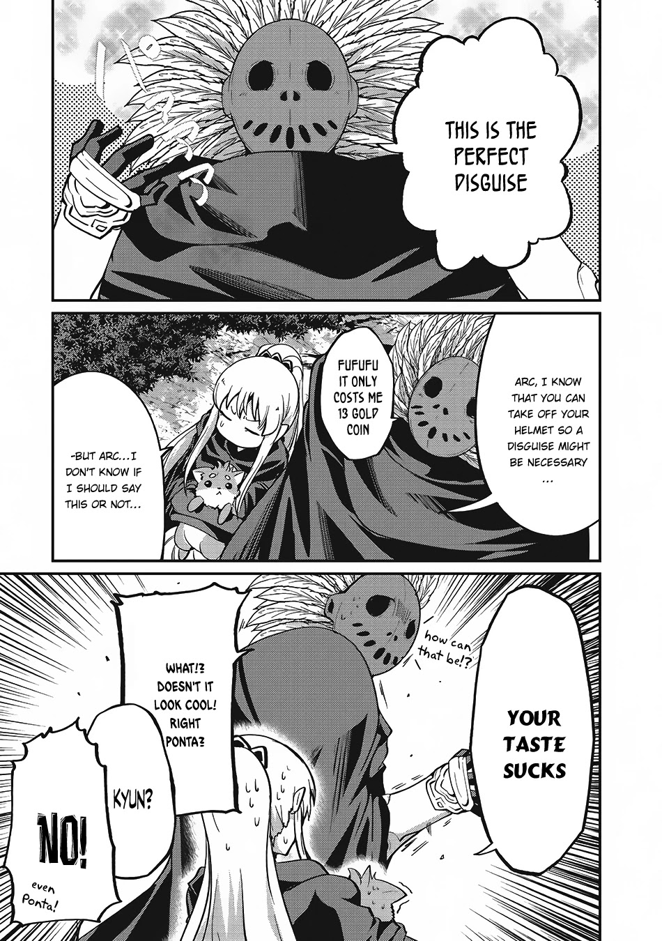 Gaikotsu Kishi-sama, Tadaima Isekai e Odekake-chuu chapter 13 page 23