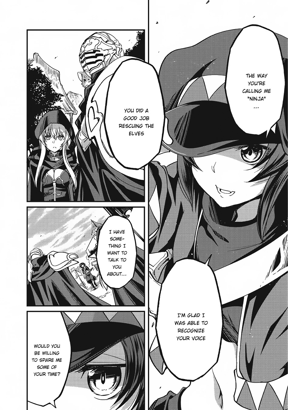 Gaikotsu Kishi-sama, Tadaima Isekai e Odekake-chuu chapter 13 page 4