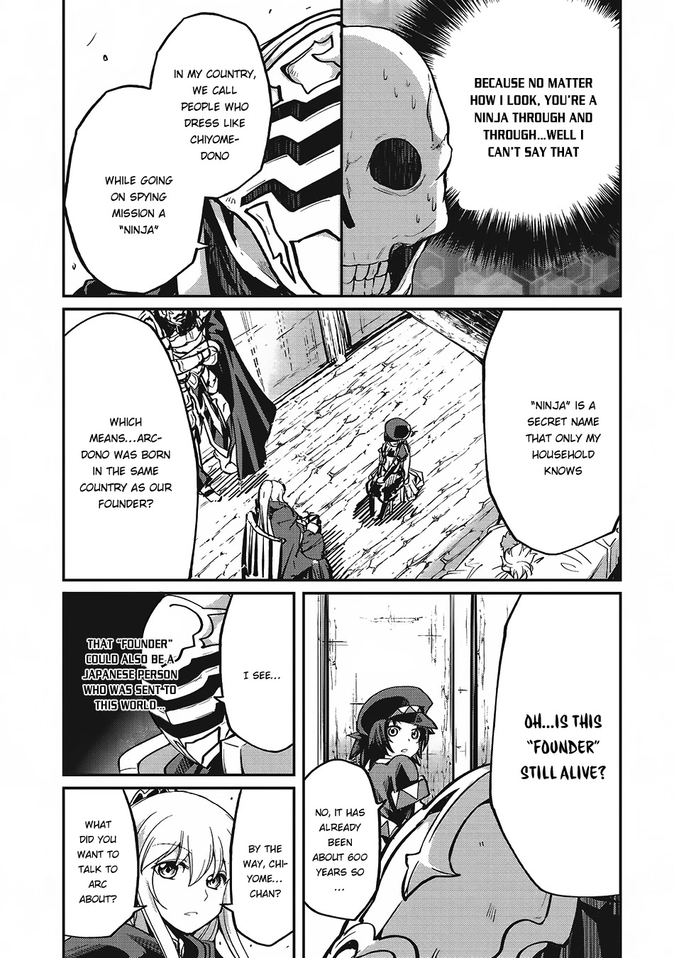 Gaikotsu Kishi-sama, Tadaima Isekai e Odekake-chuu chapter 13 page 8