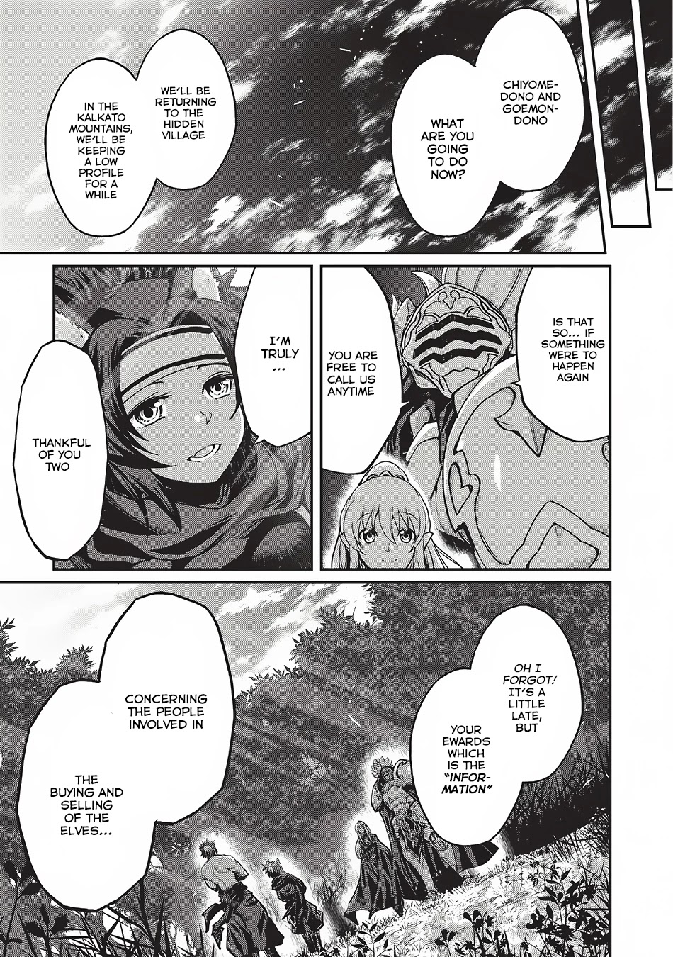 Gaikotsu Kishi-sama, Tadaima Isekai e Odekake-chuu chapter 14 page 28