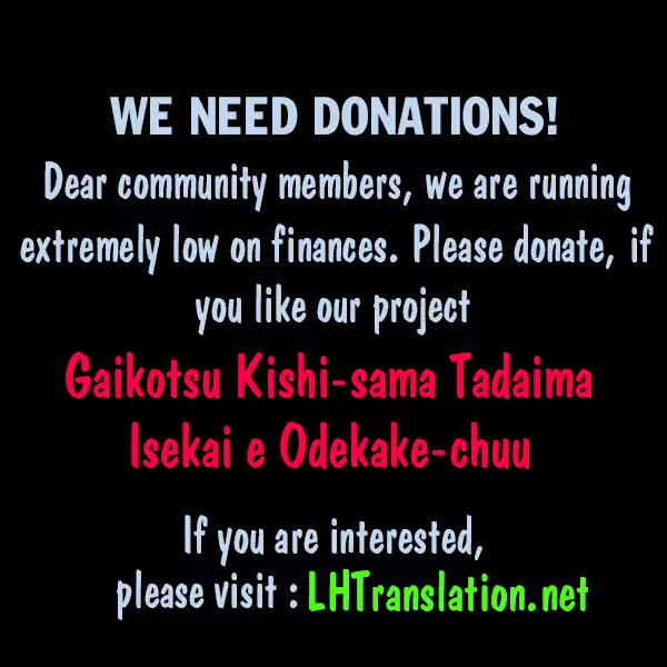 Gaikotsu Kishi-sama, Tadaima Isekai e Odekake-chuu chapter 19 page 29