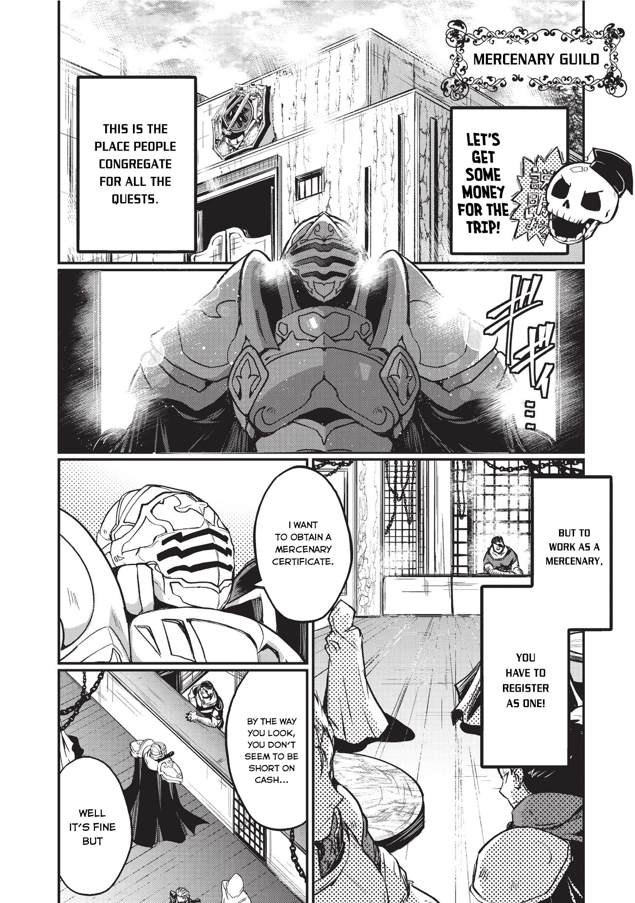 Gaikotsu Kishi-sama, Tadaima Isekai e Odekake-chuu chapter 2 page 7