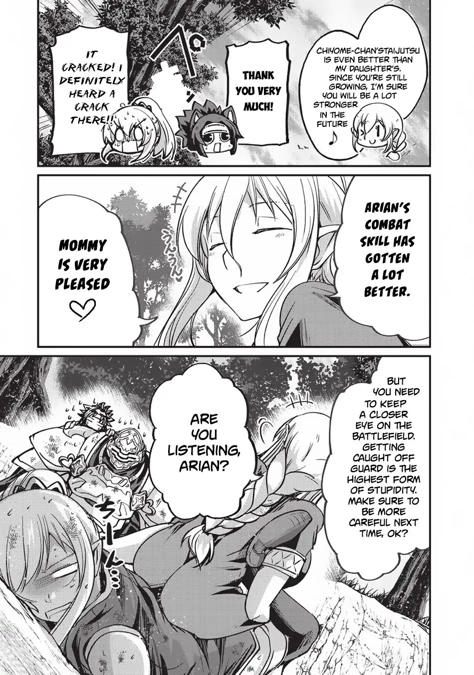 Gaikotsu Kishi-sama, Tadaima Isekai e Odekake-chuu chapter 21 page 8