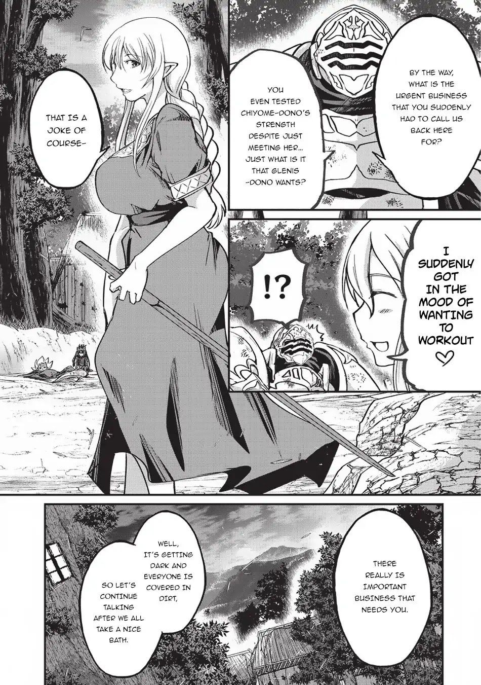 Gaikotsu Kishi-sama, Tadaima Isekai e Odekake-chuu chapter 21 page 9